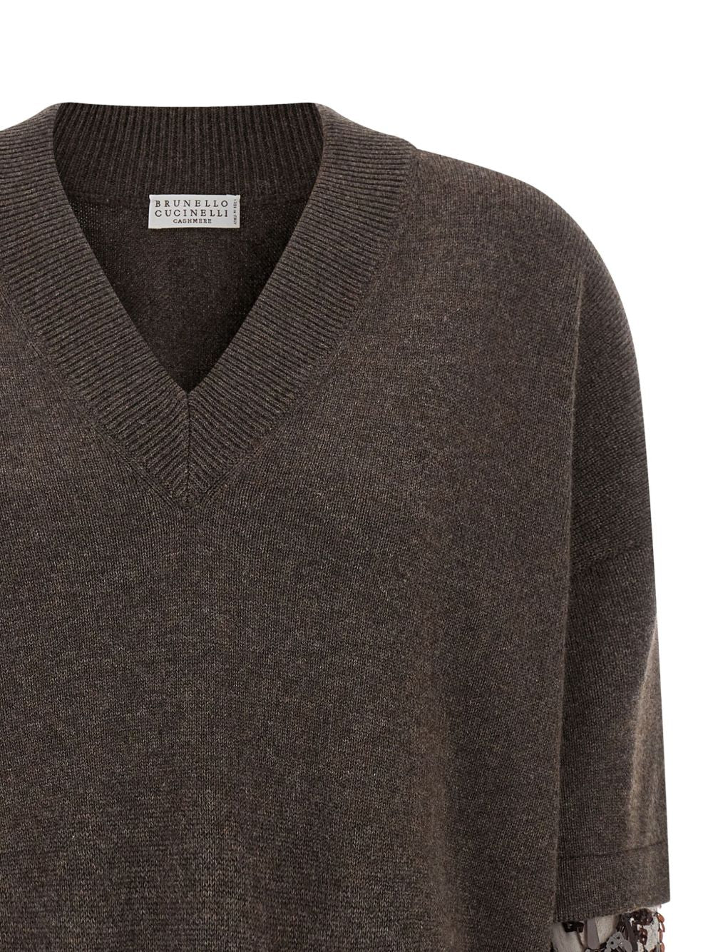 BRUNELLO CUCINELLI Cashmere V-Neck Sweater