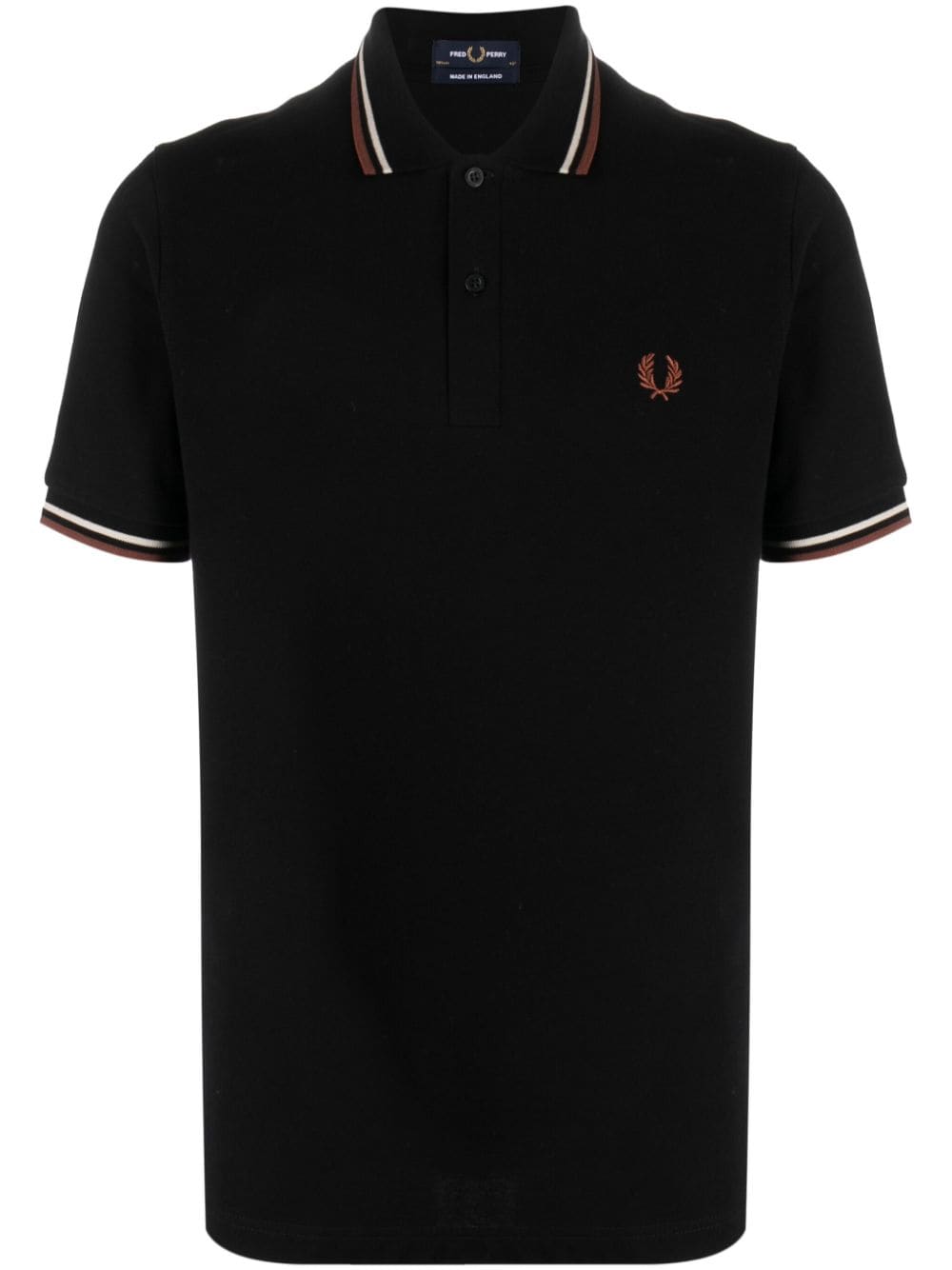 FRED PERRY Logo Cotton Polo Shirt for Men