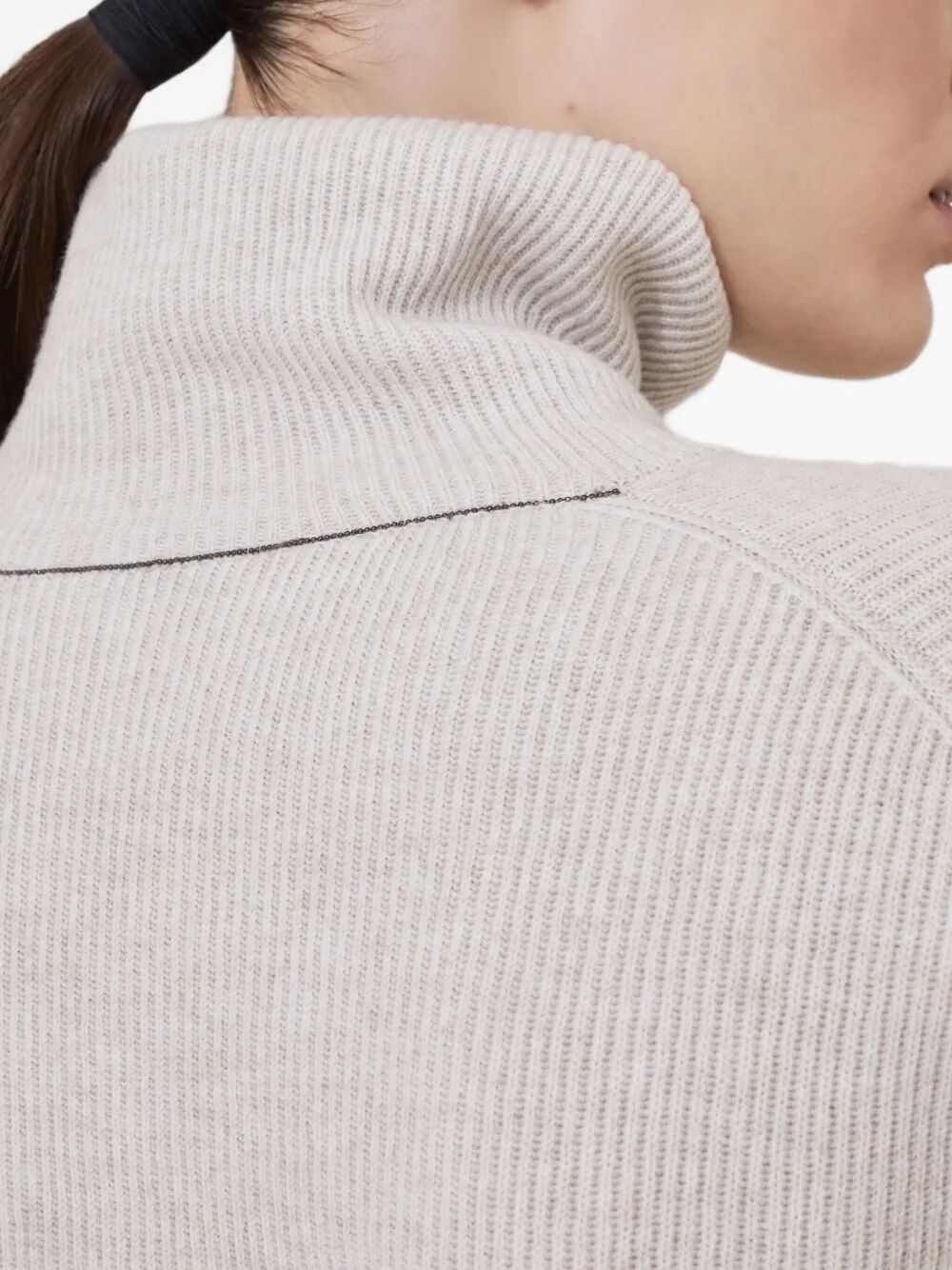 BRUNELLO CUCINELLI Ribbed Turtleneck Sweater for Women