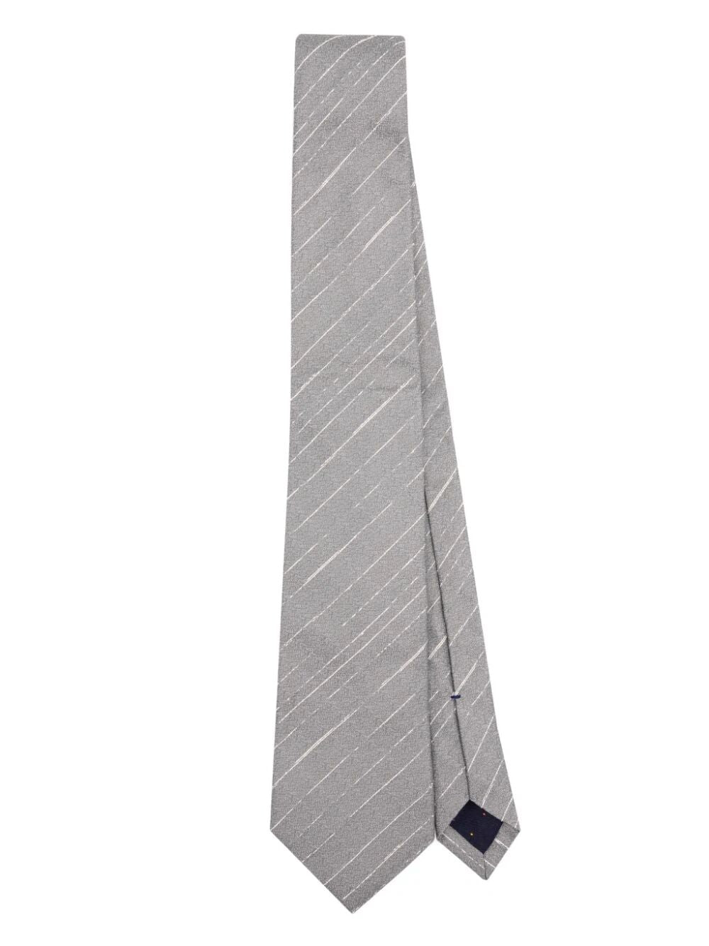 PAUL SMITH Men's Metallic Crepe Stripe Tie