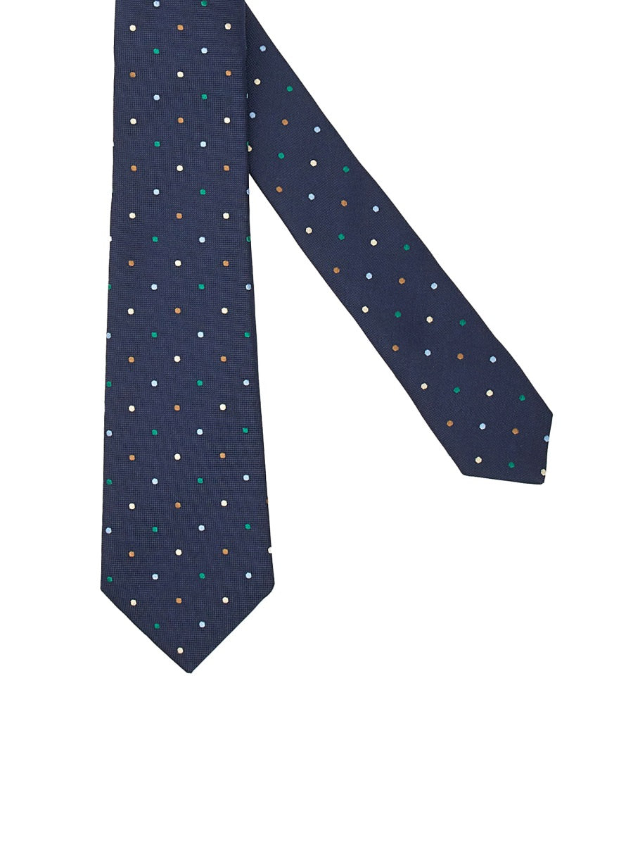 PAUL SMITH Polka Dot Silk Tie - Add a Touch of Elegance