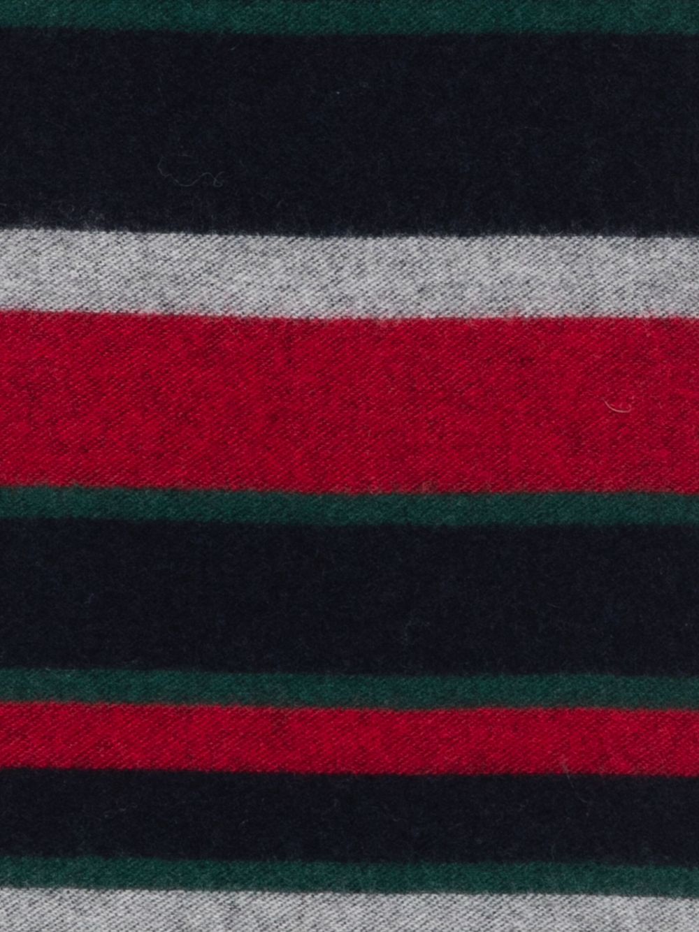 PAUL SMITH Wool Blend Scarf with Fringe Edge