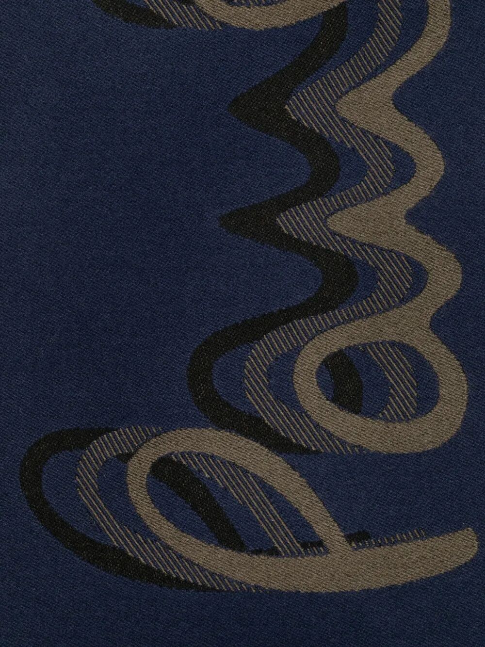 PAUL SMITH Faded International Jacquard Scarf for Men