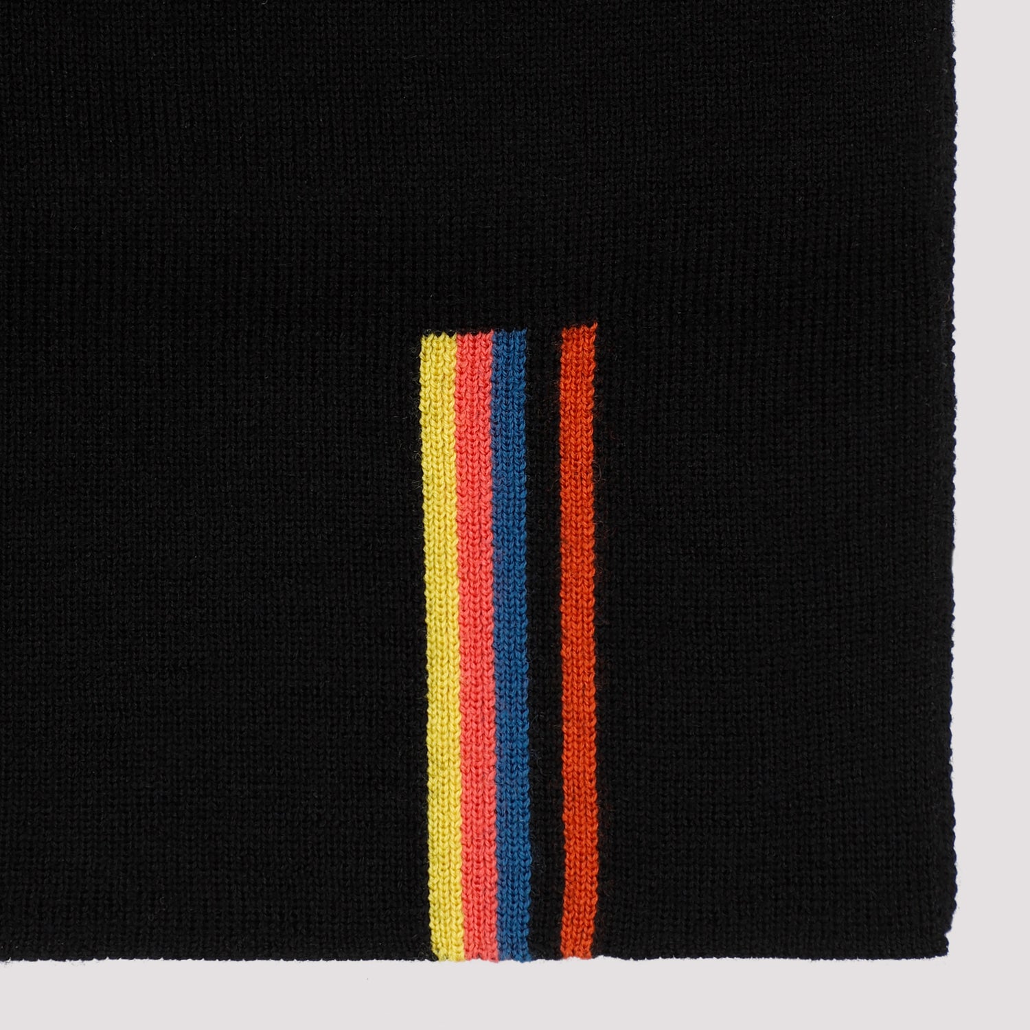 PAUL SMITH Artist Stripe Detail Scarf