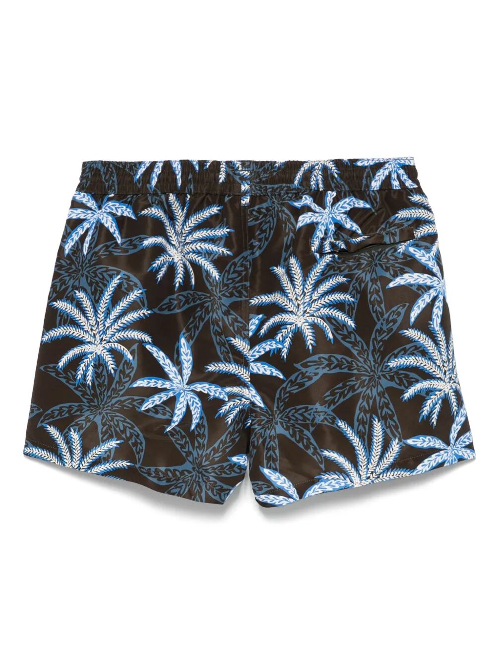 PAUL SMITH Men's Mini Swim Shorts with Palm Print