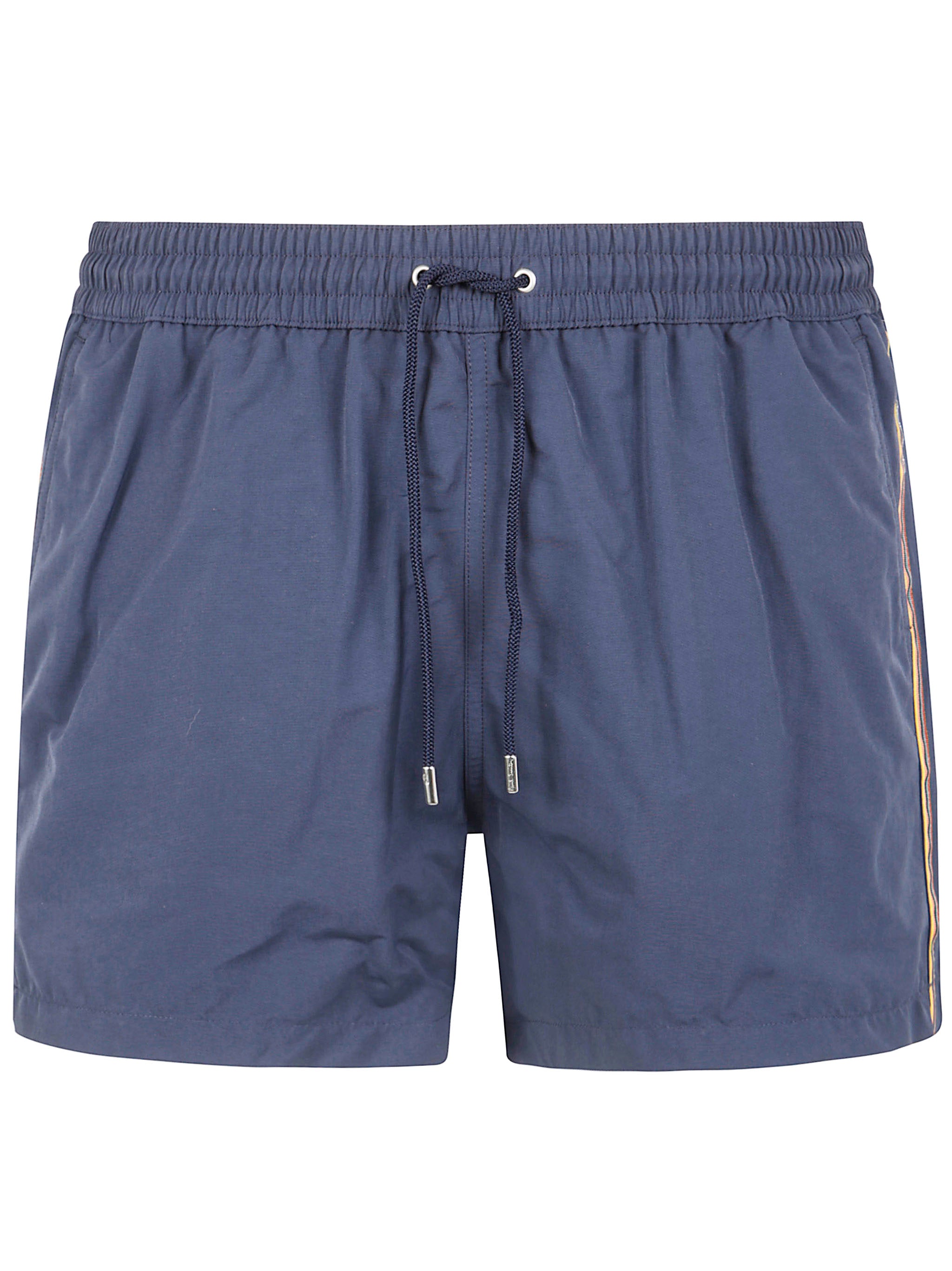PAUL SMITH Men's Swim Shorts with Stripe Detail
