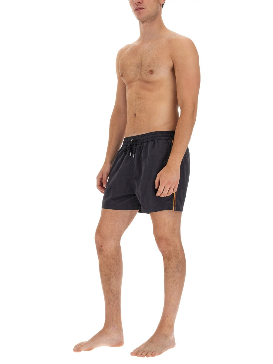 PAUL SMITH Men's Boxer Swim Suit - SS25 Collection