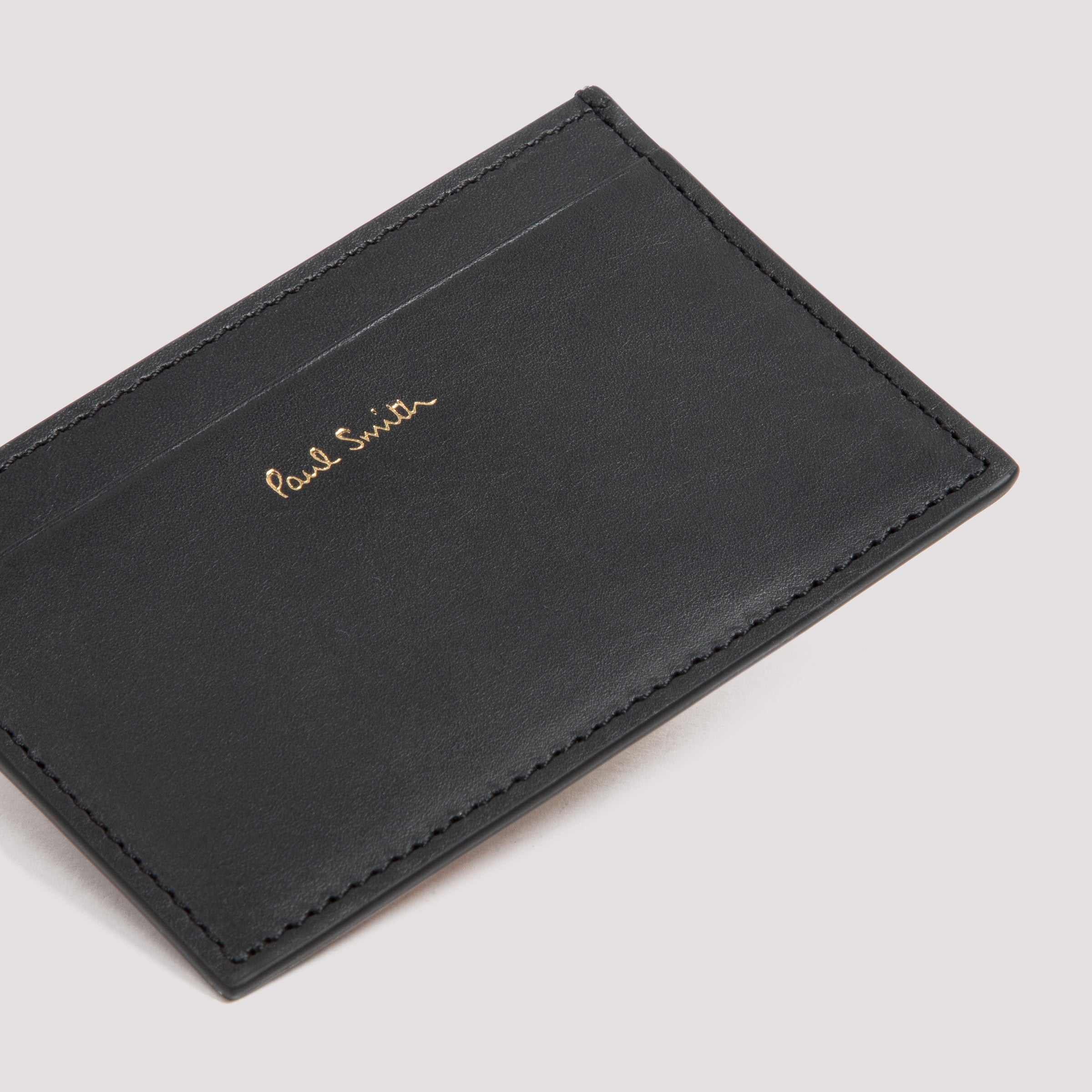 PAUL SMITH Mini Leather Card Holder
