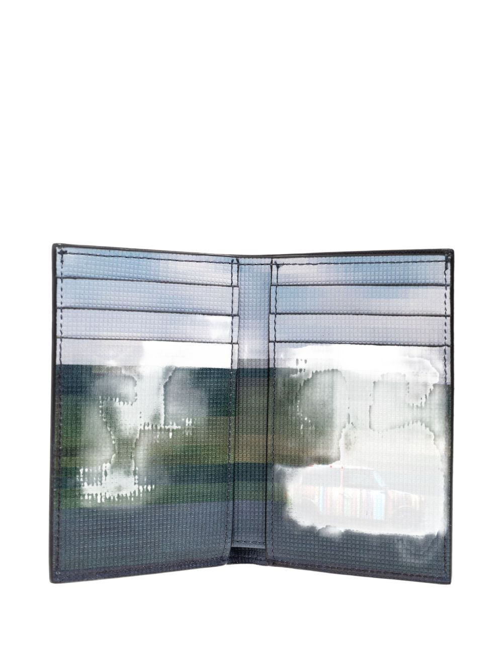 PAUL SMITH Bi-Fold Mini Leather Wallet with Card Slots