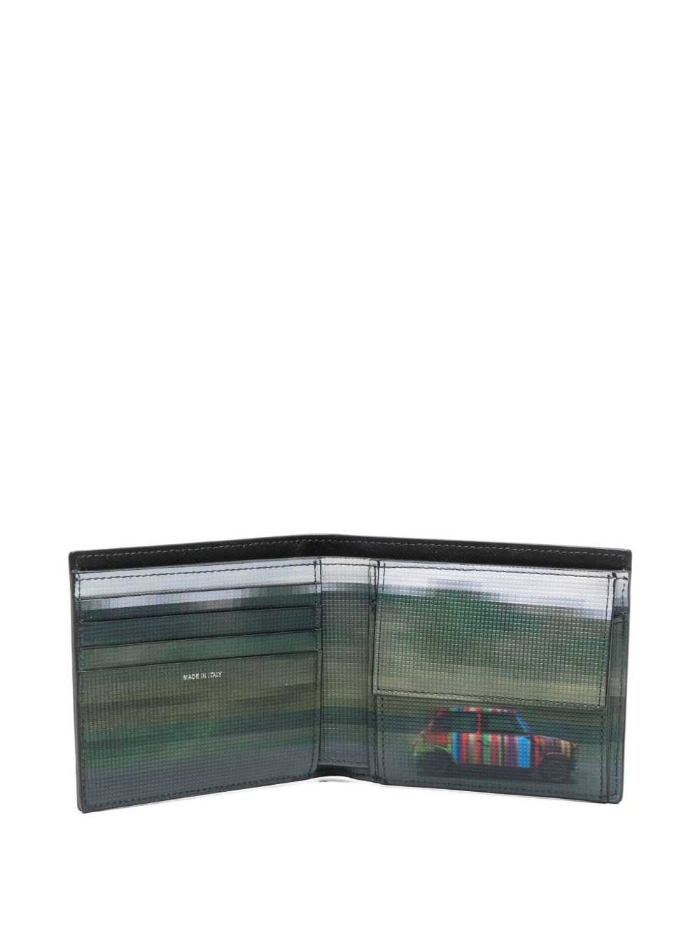 PAUL SMITH Men's Leather Bifold Wallet with Internal Card Slots