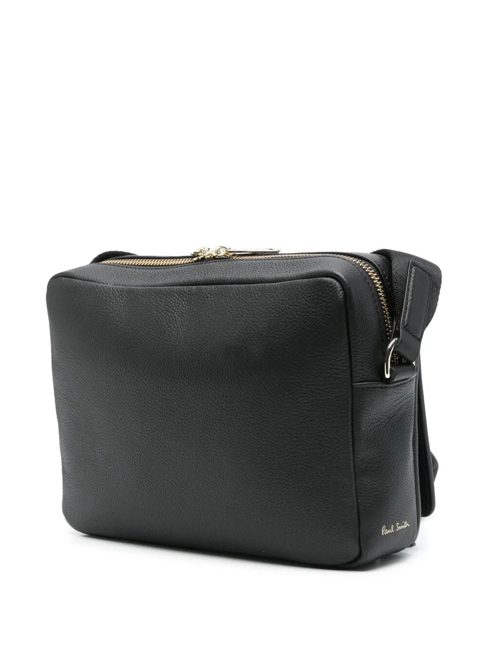 PAUL SMITH Men's Leather Messenger Handbag - Fall/Winter 2025