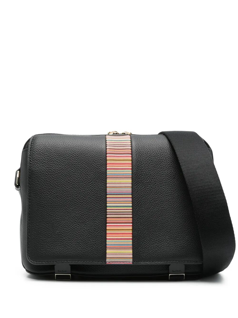 PAUL SMITH Men's Leather Messenger Handbag - Fall/Winter 2025