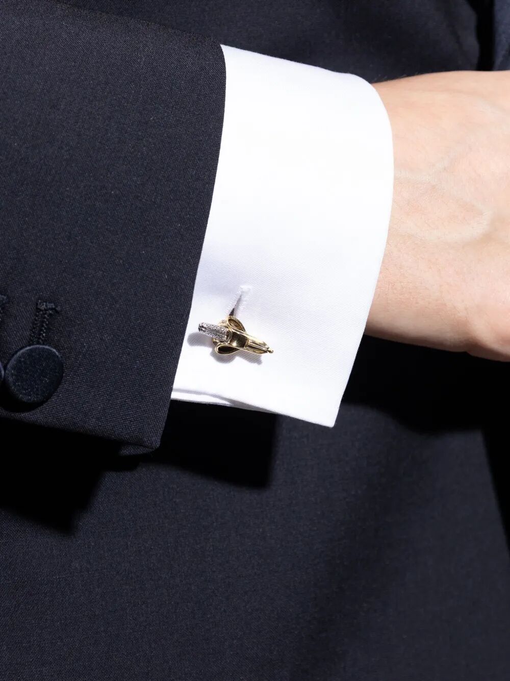 PAUL SMITH Men's Cufflink - Banana Design