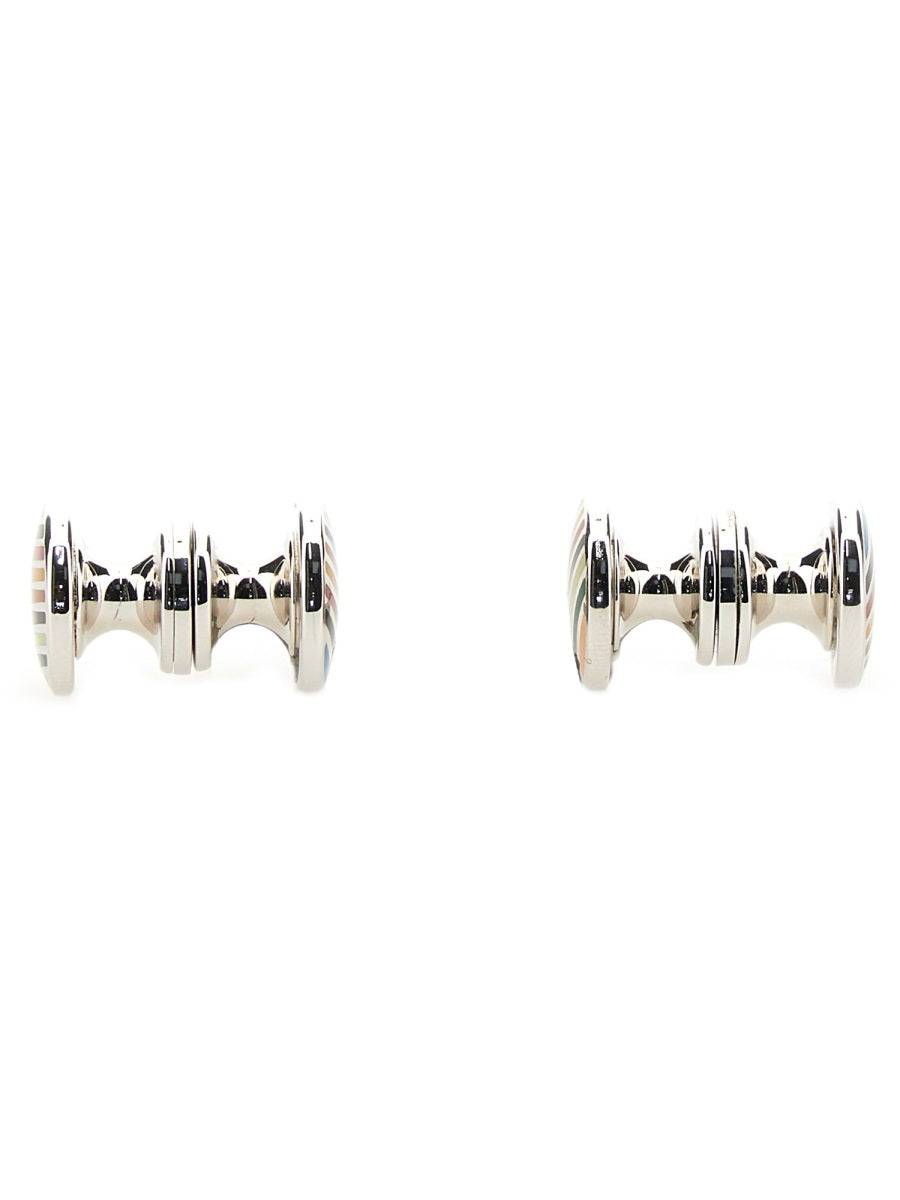 PAUL SMITH Elegant Copper Handcuff Cufflinks