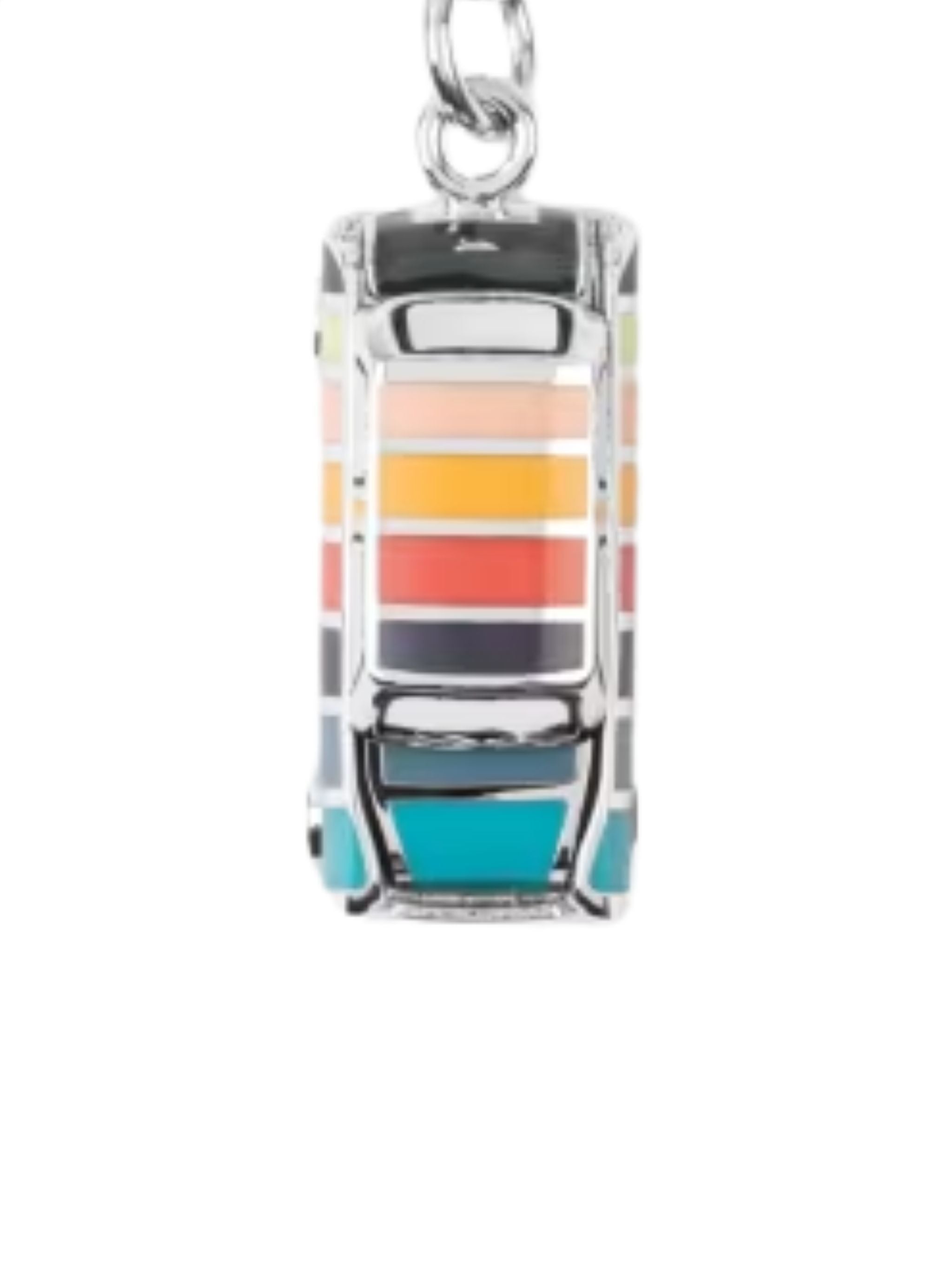 PAUL SMITH Men's Mini Keyring with Enamel Finish