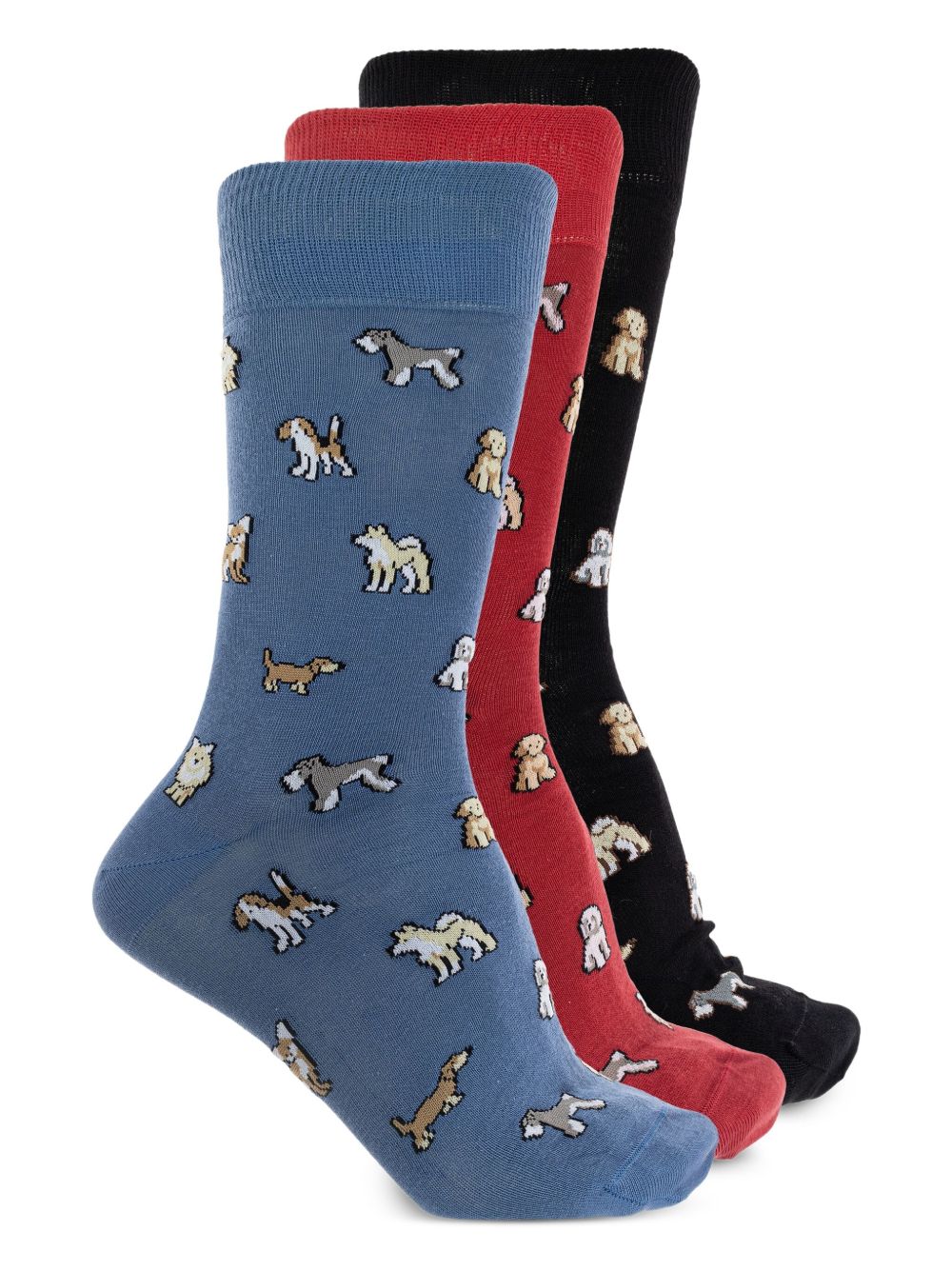 PAUL SMITH Men's Multi-Pattern Socks - 3 Pack