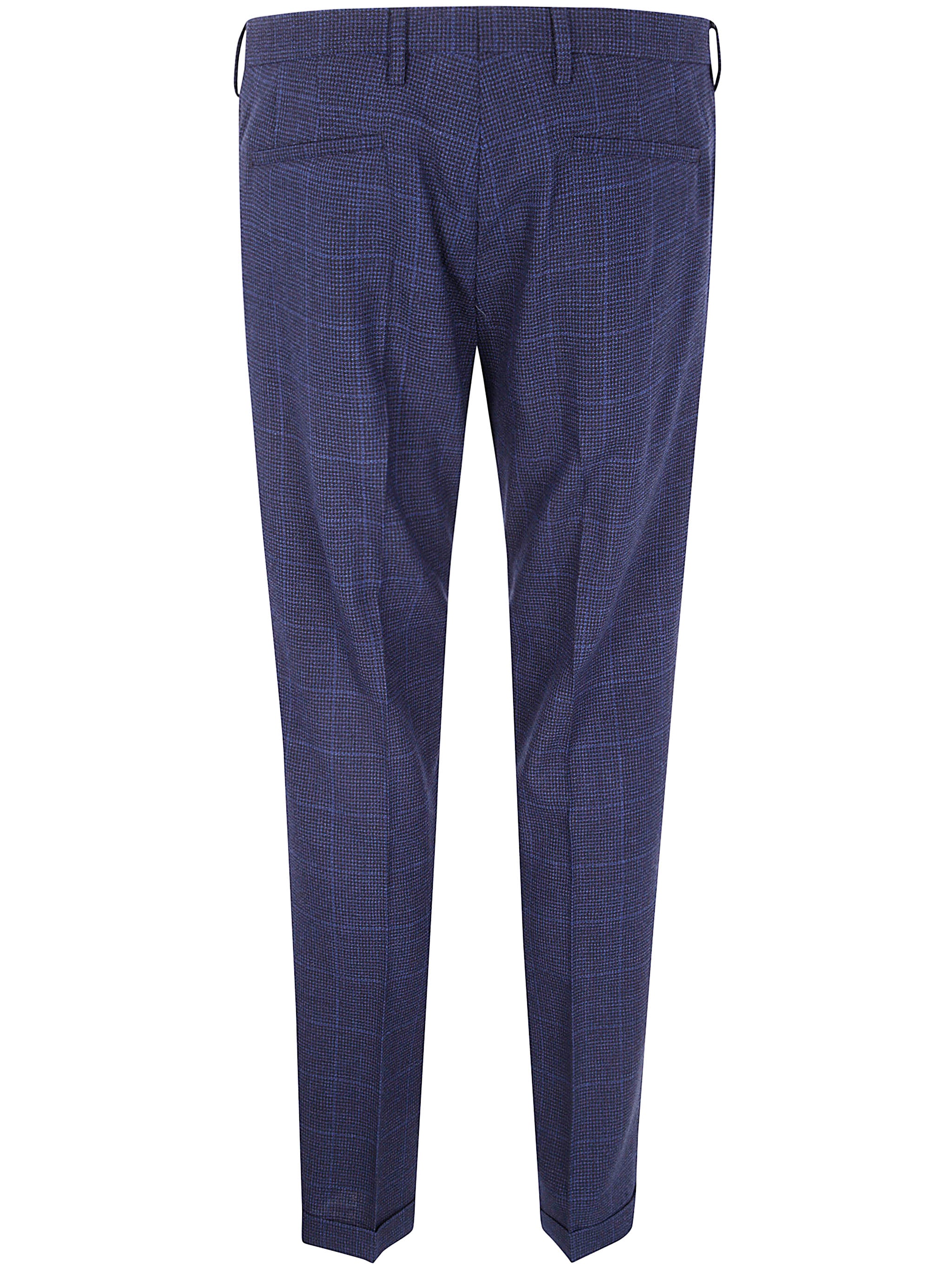 PAUL SMITH Men's Tailored Wool Trousers