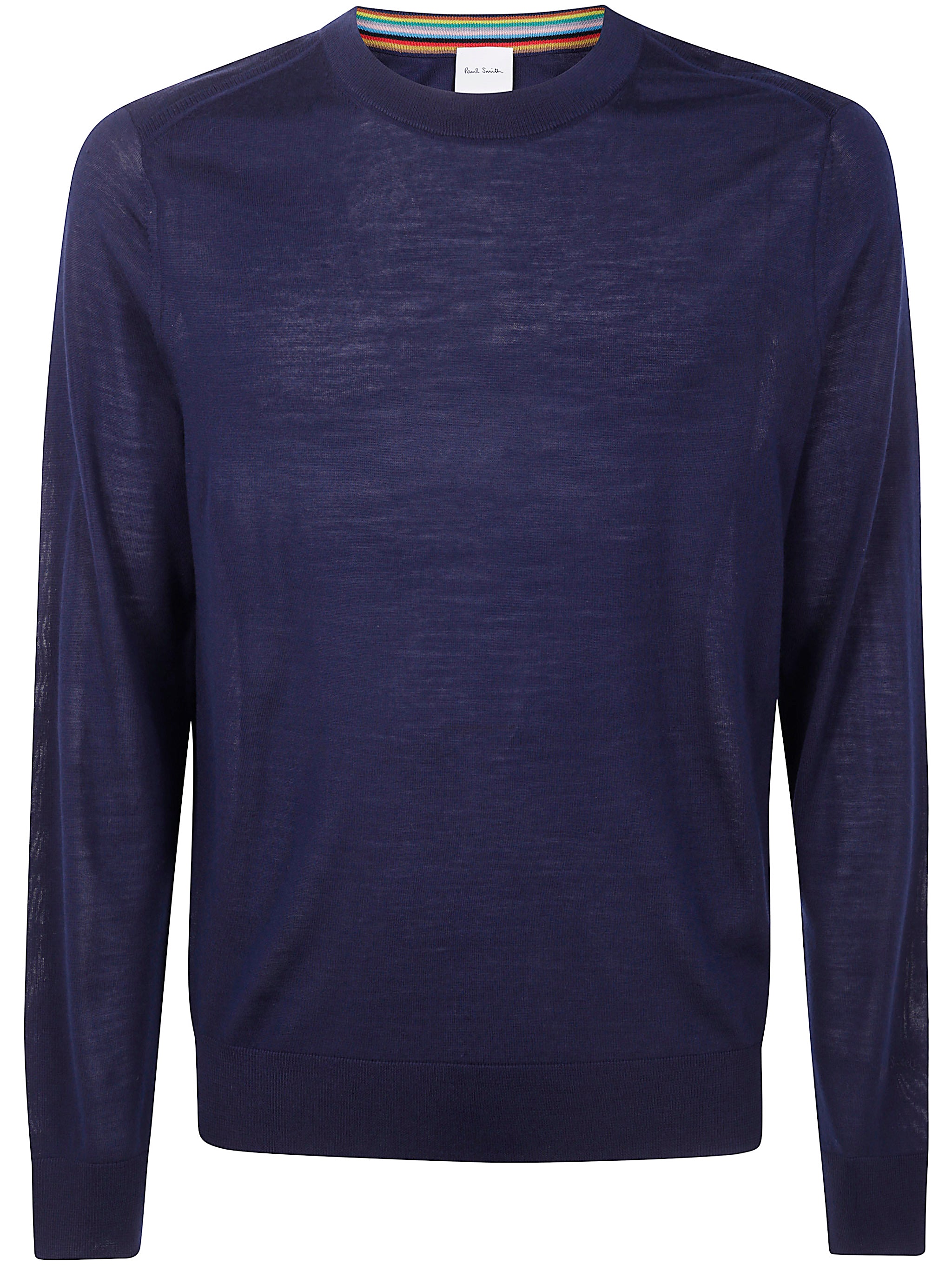 PAUL SMITH Men's Crew Neck Merino Wool Sweater