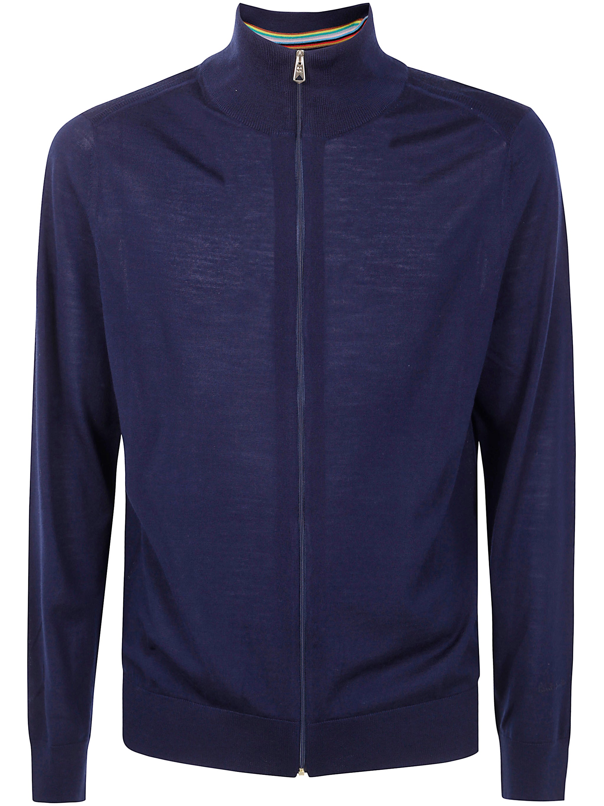 PAUL SMITH Men's Zip Thru Cardigan - FW25 Collection