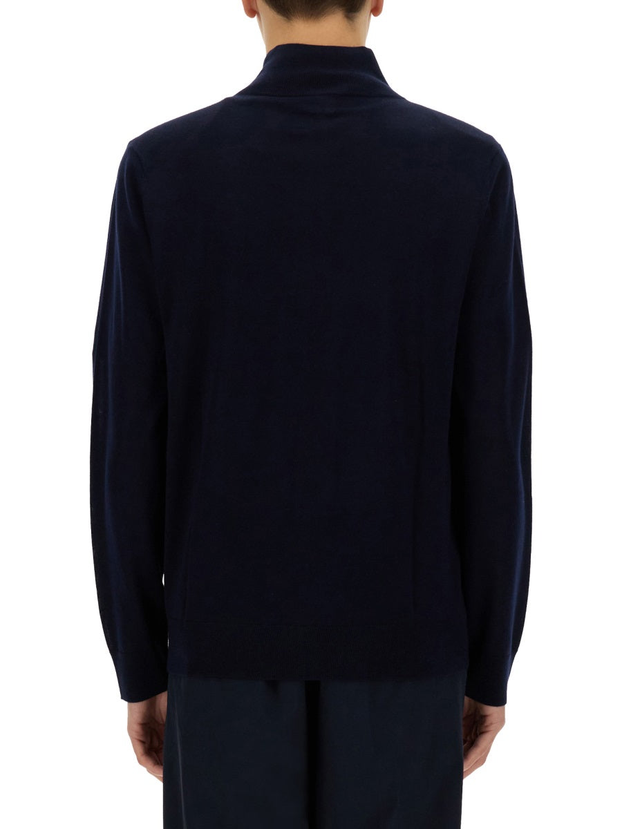 PAUL SMITH Men's Zip Thru Cardigan - FW25 Collection