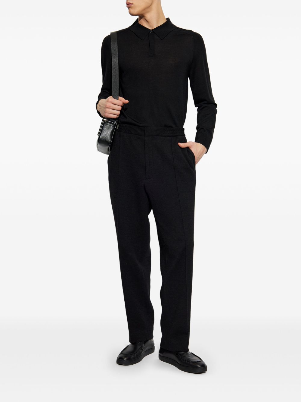 PAUL SMITH Wool Polo Shirt with Button Front - Men’s Fashion Essential