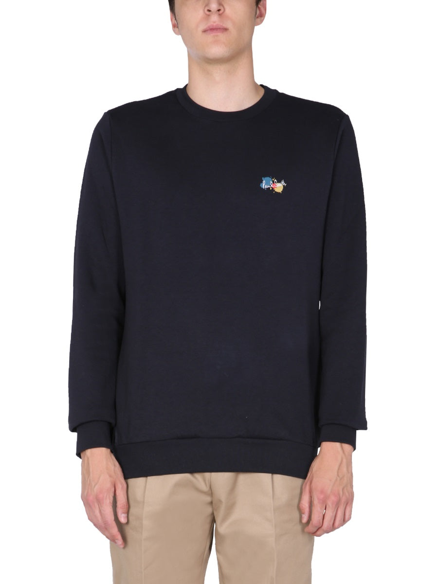 PAUL SMITH Splatters Crew Neck Sweatshirt