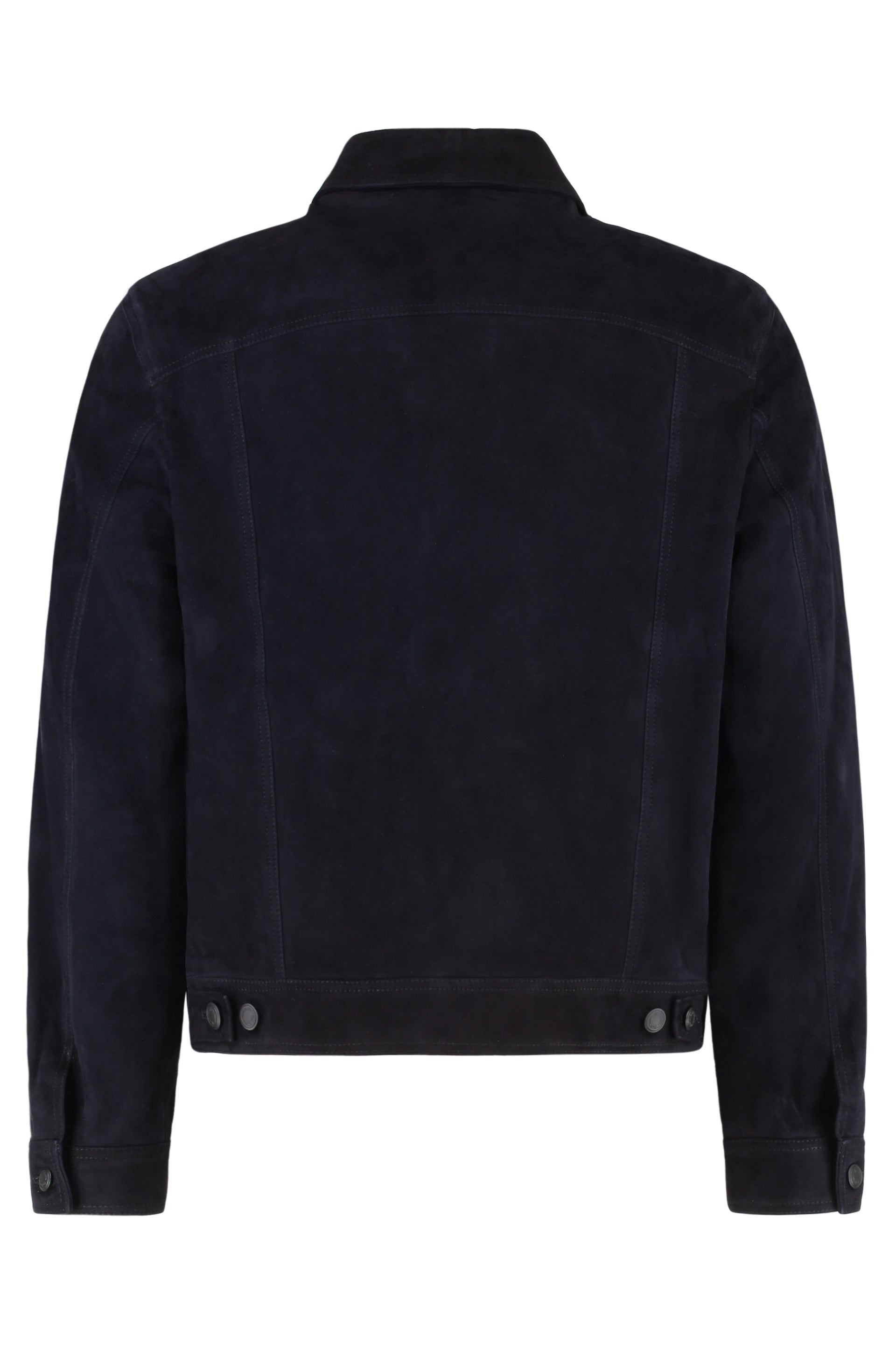 PAUL SMITH Men's Suede Jacket with Four Front Pockets