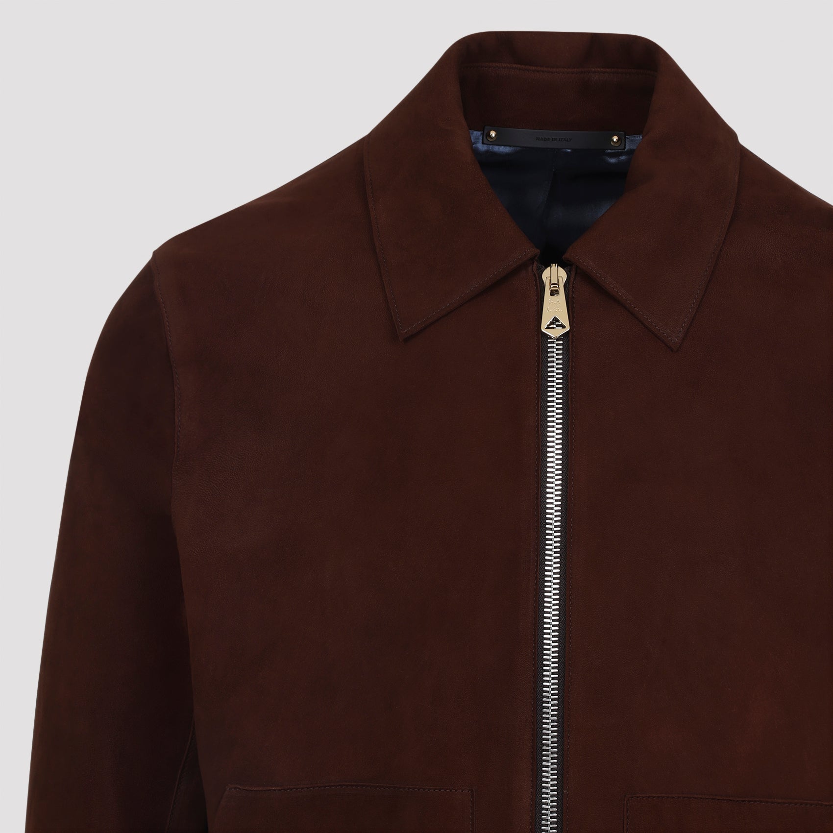 PAUL SMITH Regular Fit Leather Jacket