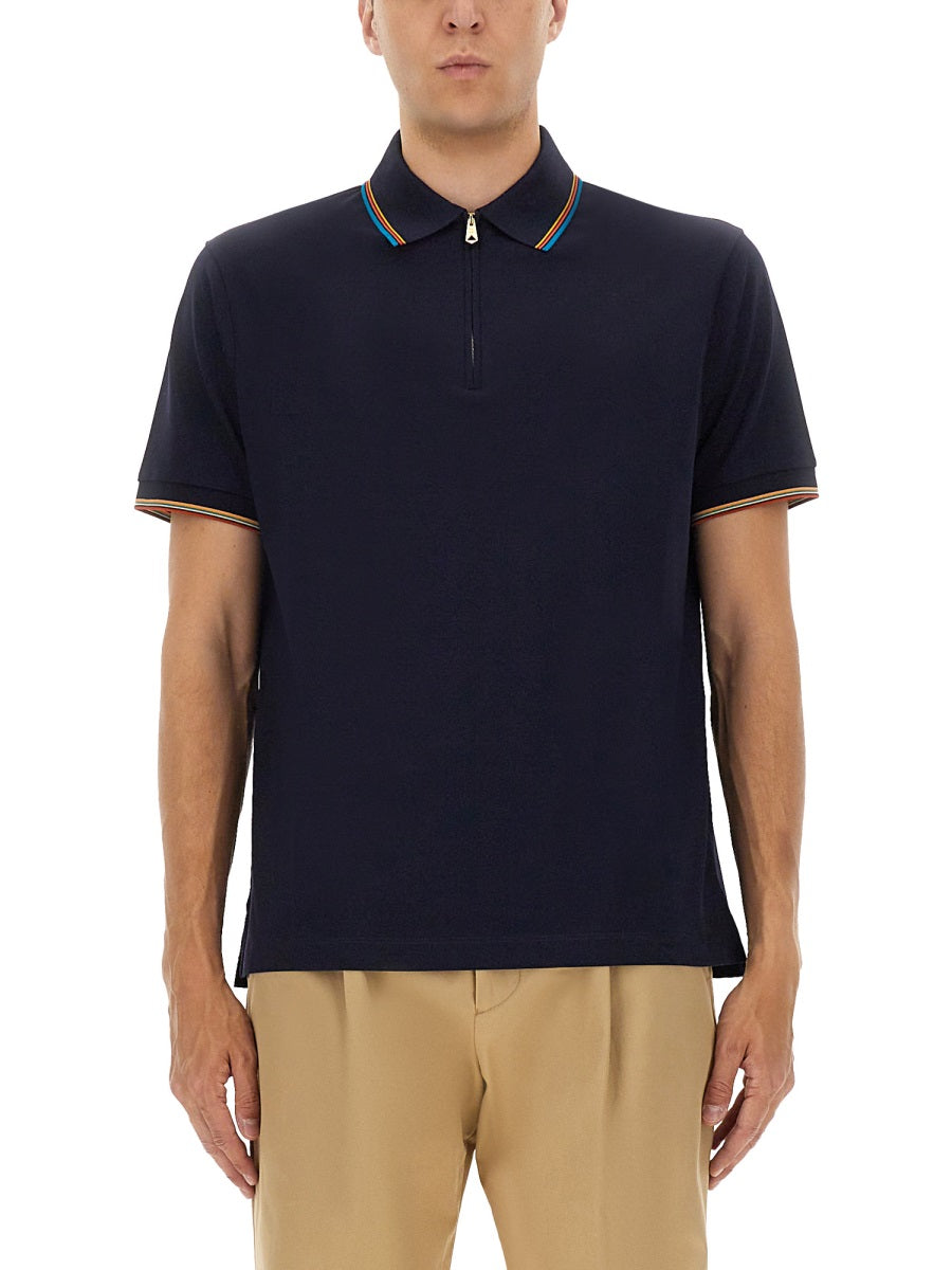 PAUL SMITH Classic Cotton Polo Shirt for Men