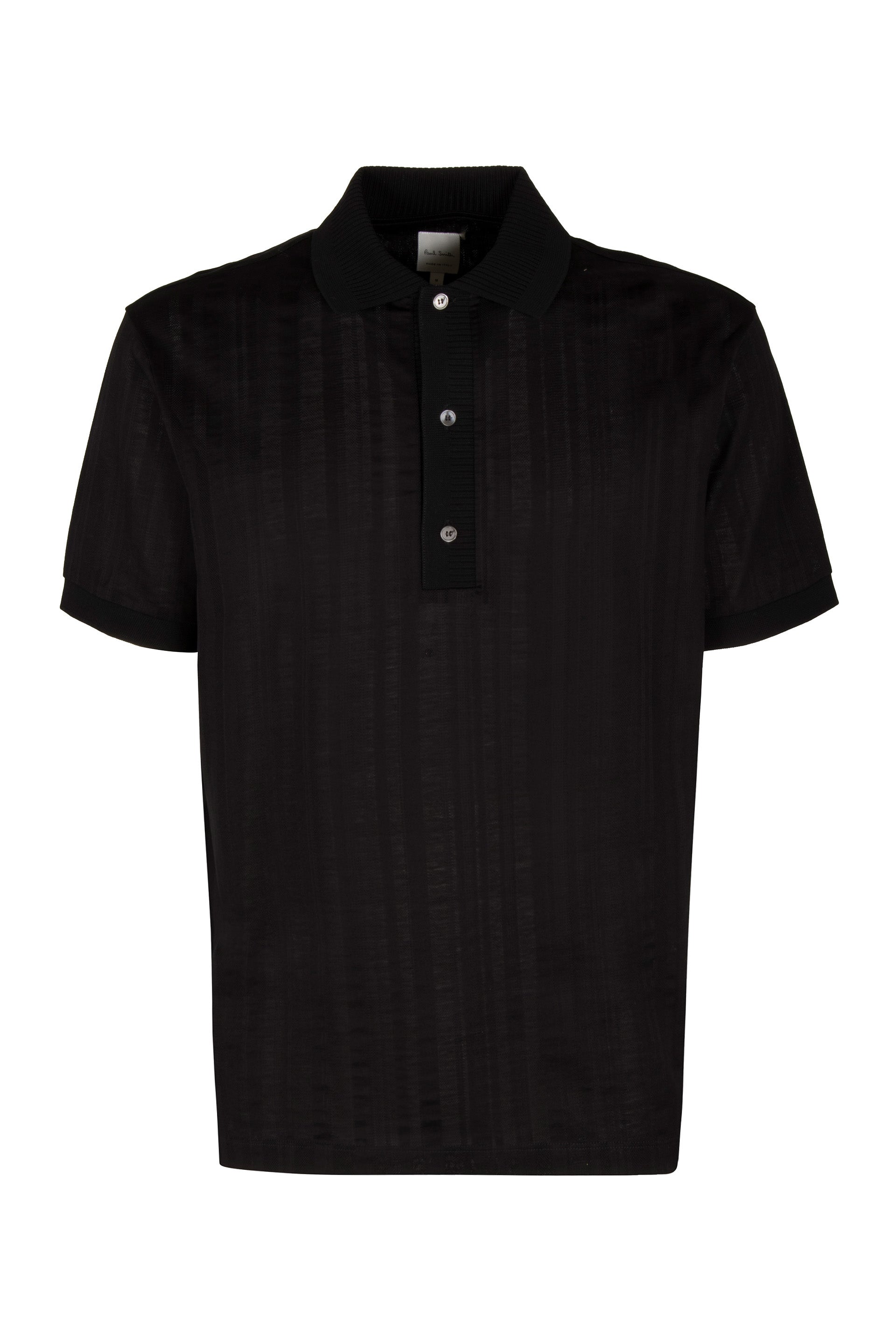 PAUL SMITH Knit Cotton Polo Shirt