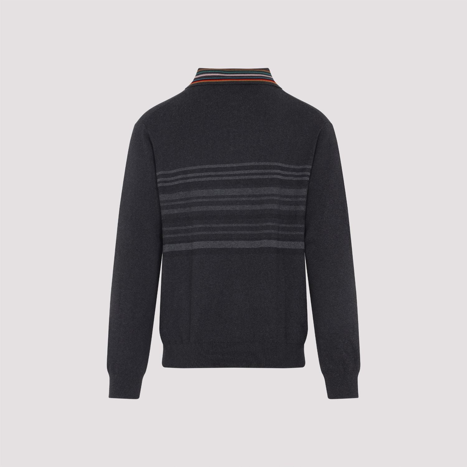 PAUL SMITH Men's Long Sleeve Polo Sweater