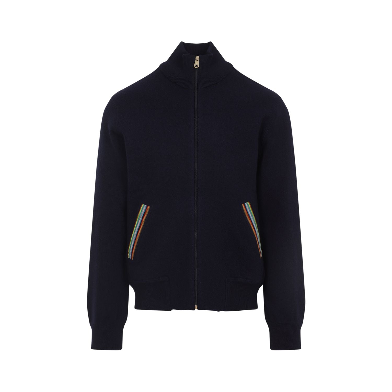 PAUL SMITH Men's Knit Bomber Jacket