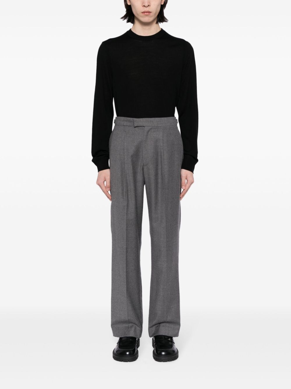 PAUL SMITH Men's Wool Crew Neck Sweater - Fall 2025 Edition