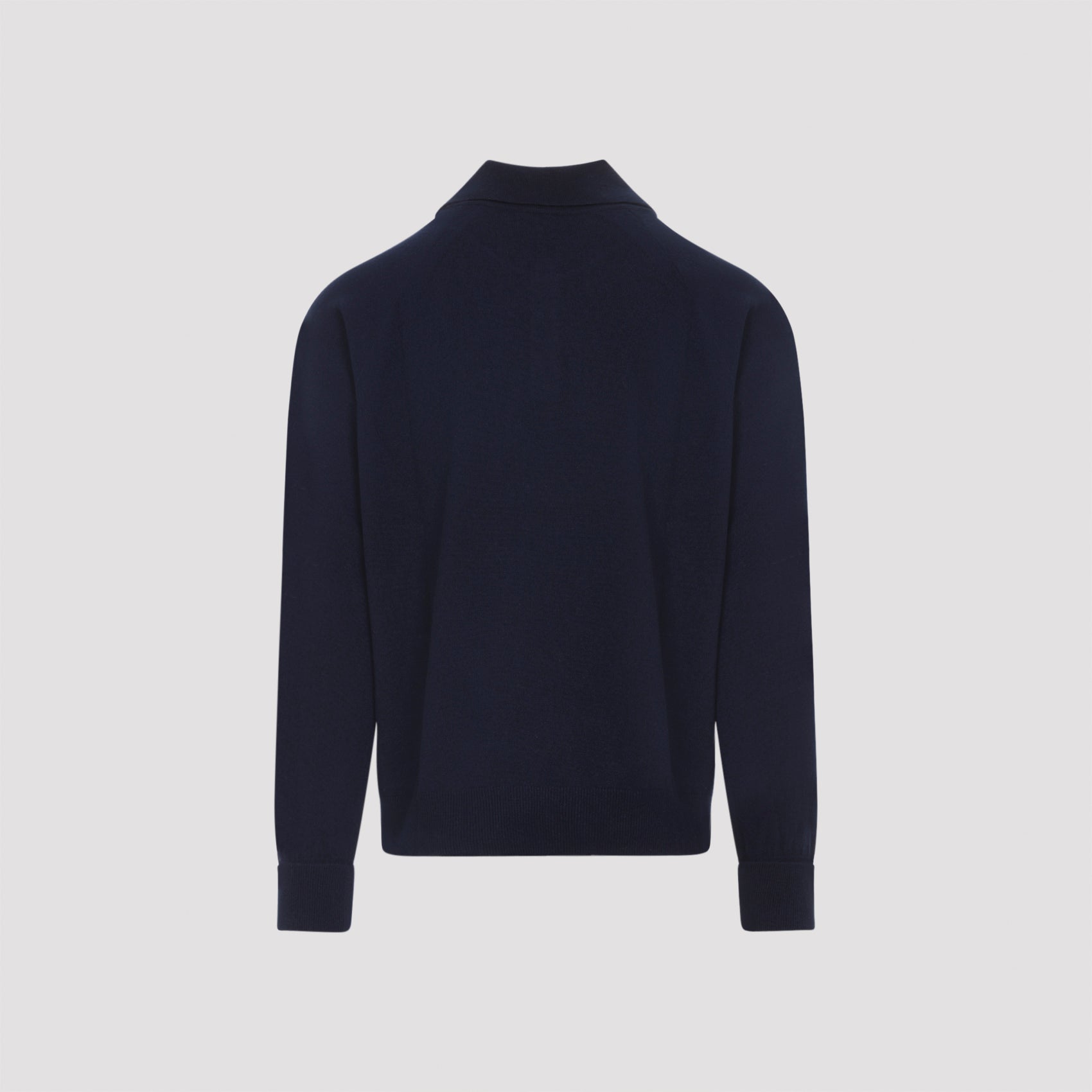 PAUL SMITH Men's Cashmere Long Sleeve Polo