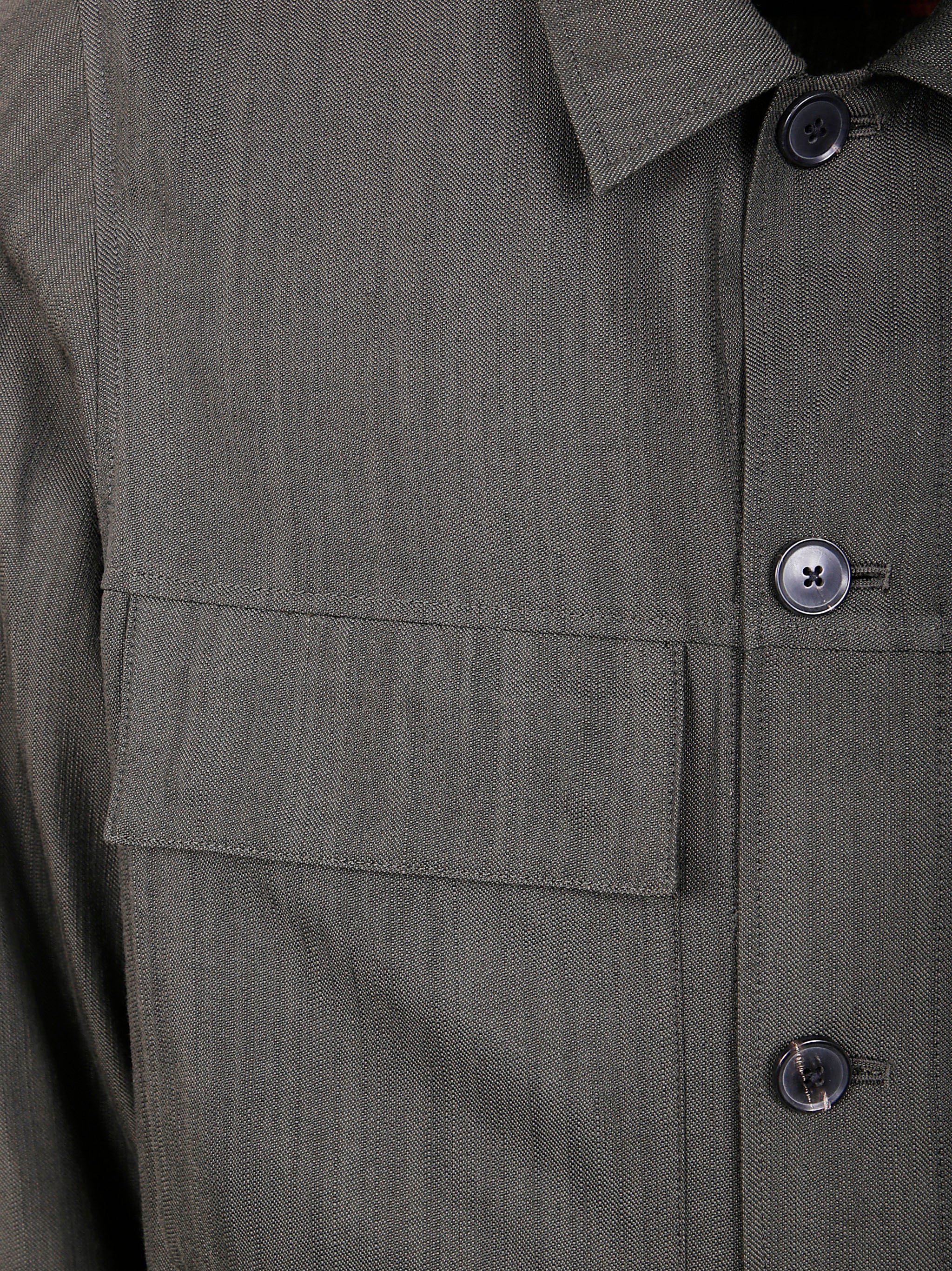 PAUL SMITH Men's Wool Blend Shirt Jacket