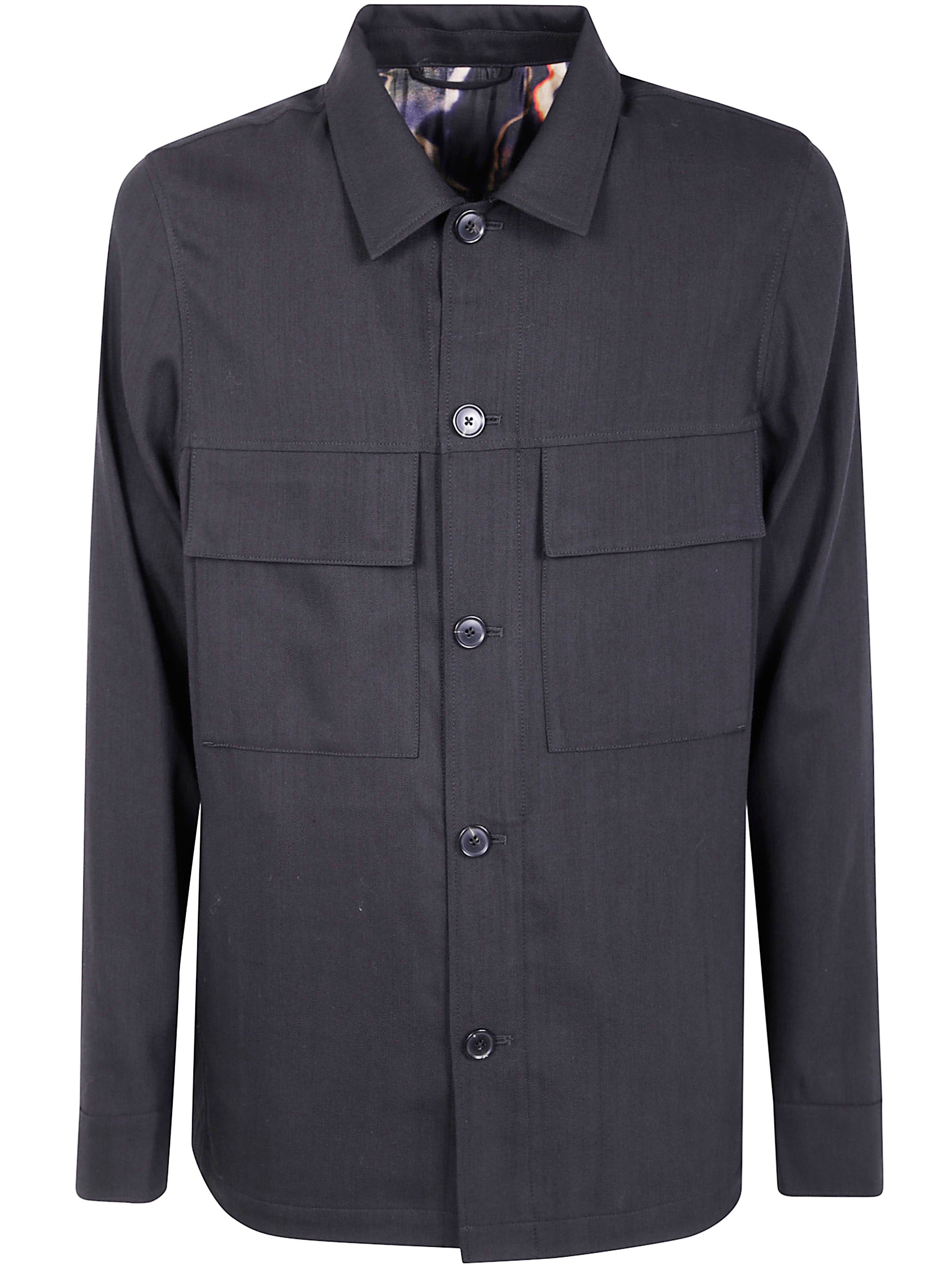 PAUL SMITH Men's Wool Blend Shirt Jacket - FW25