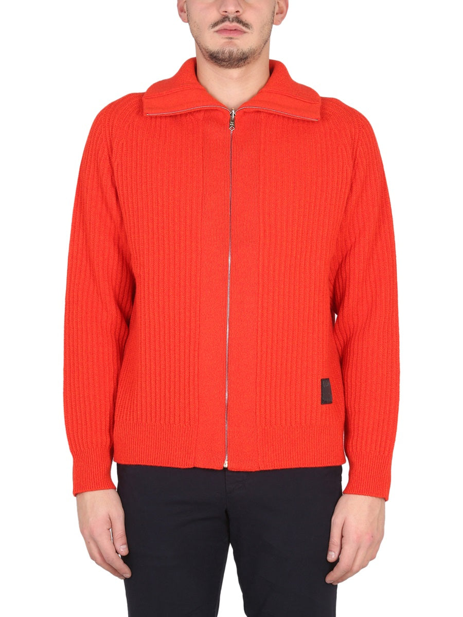 PAUL SMITH Zip-Up Cardigan for Men