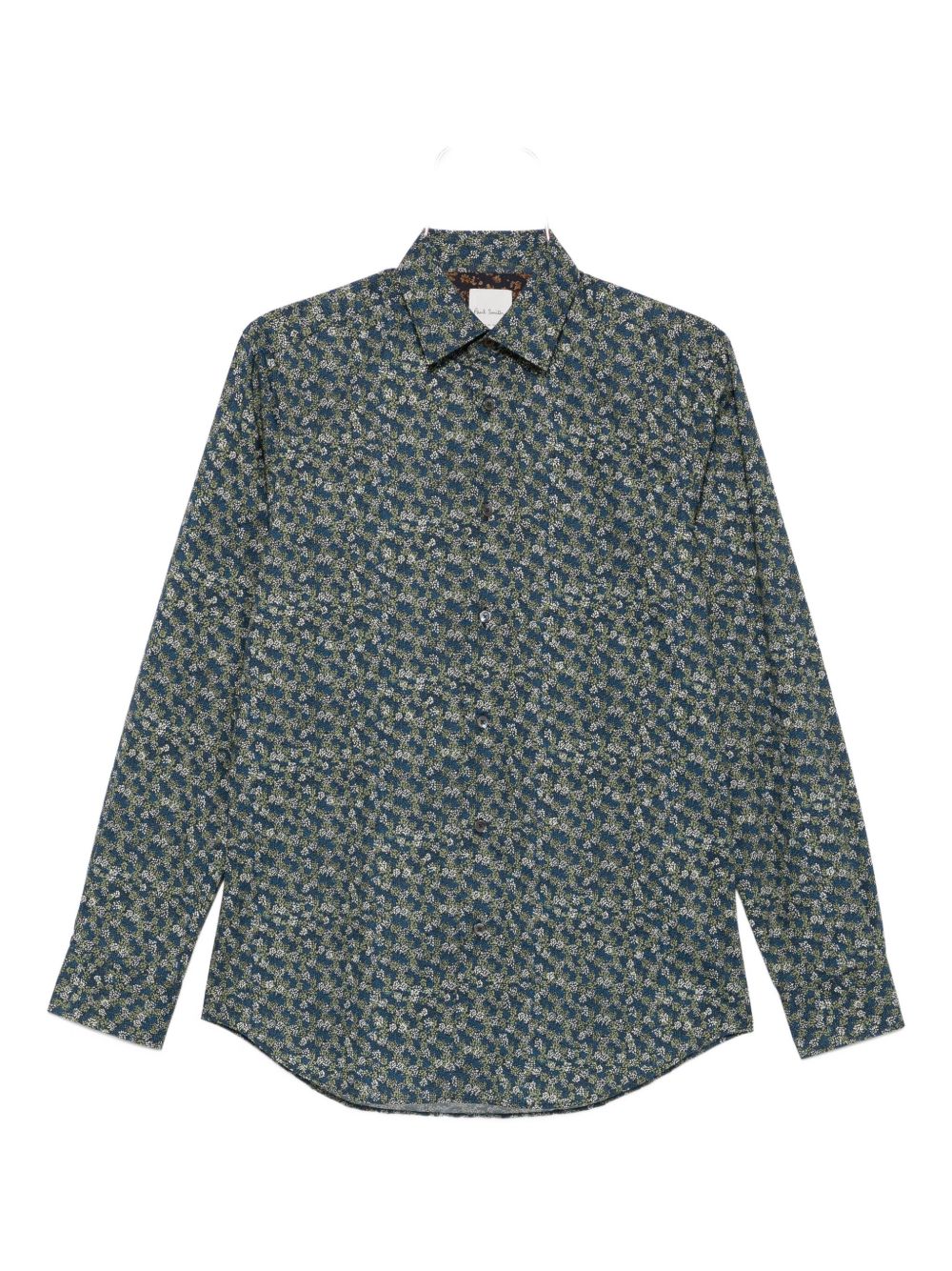 PAUL SMITH Floral Print Long Sleeve Shirt for Men