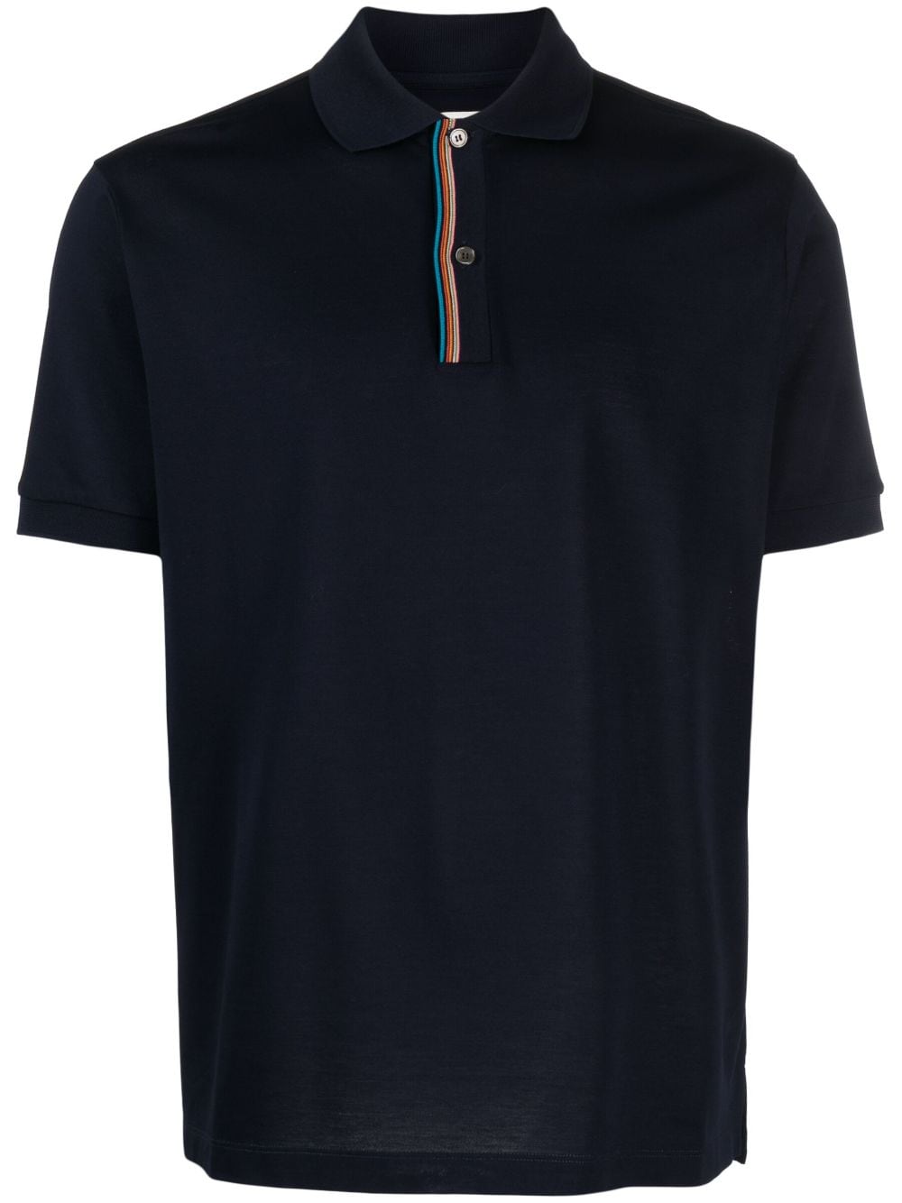 PS PAUL SMITH Signature Stripe Cotton Polo Shirt - Men’s Short Sleeves