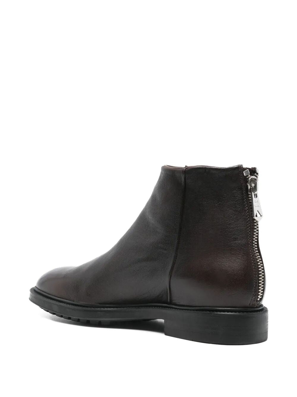 PAUL SMITH Men's Dip Dye Leather Boots