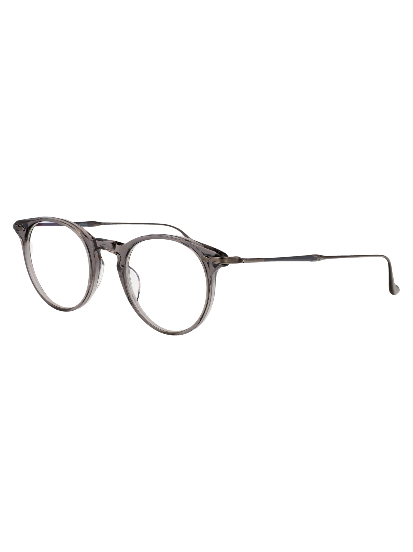 MATSUDA Fashionable Antique Silver Acetate and Metal Glasses for Everyone
