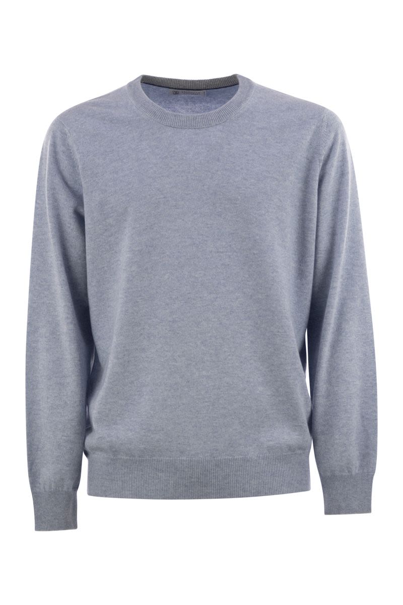 BRUNELLO CUCINELLI Men's Cashmere Crewneck Jumper