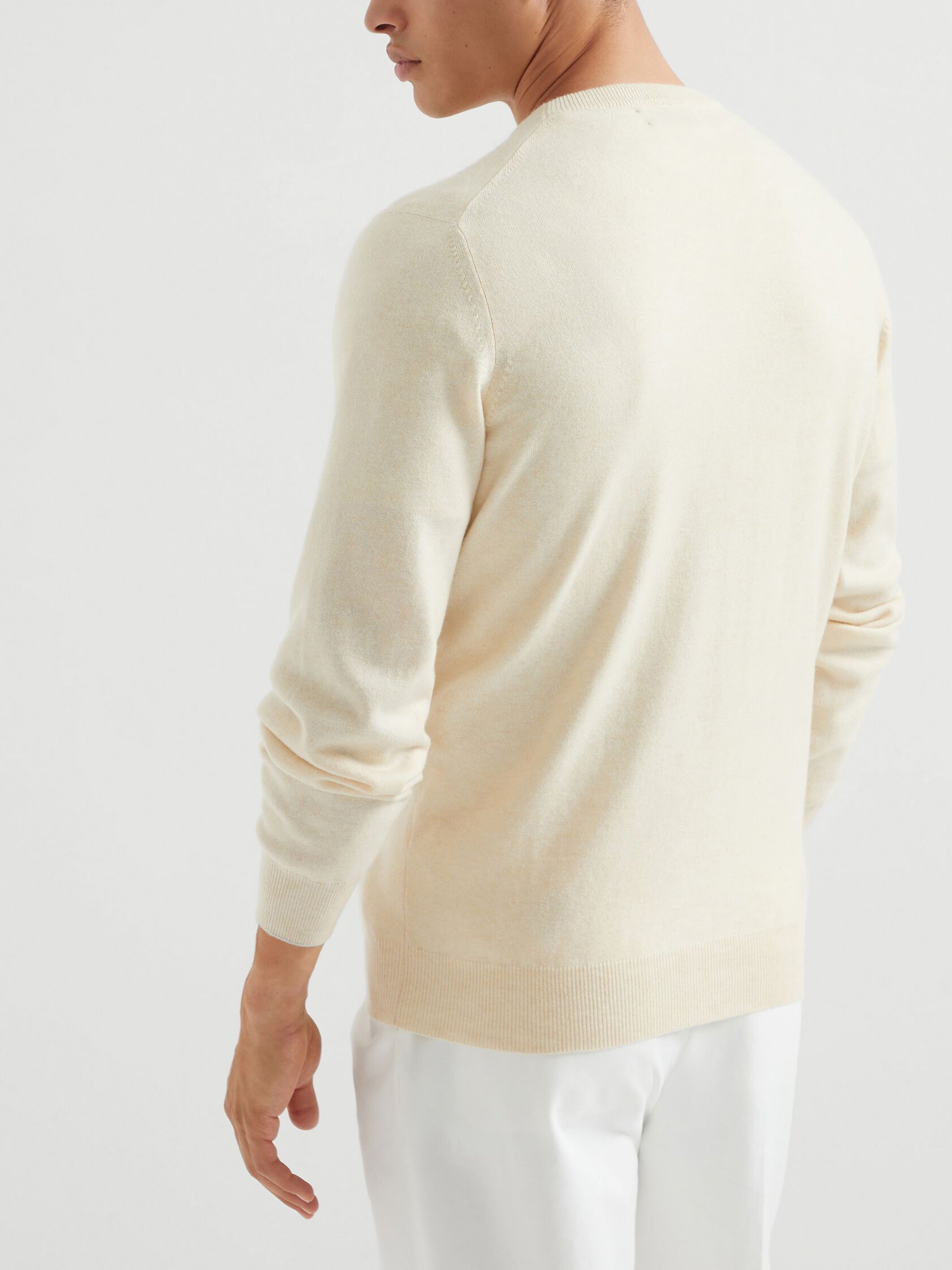 BRUNELLO CUCINELLI Timeless Cashmere Sweater for Men
