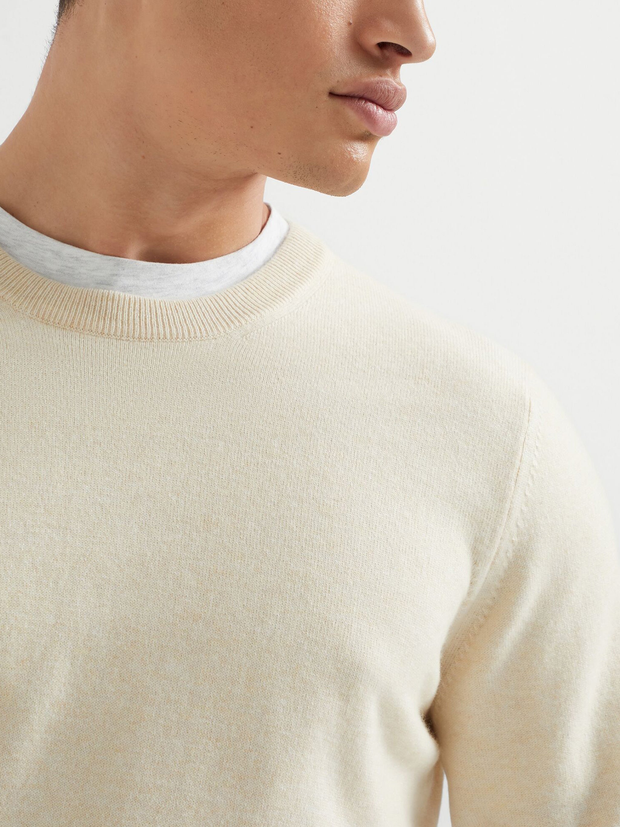 BRUNELLO CUCINELLI Timeless Cashmere Sweater for Men