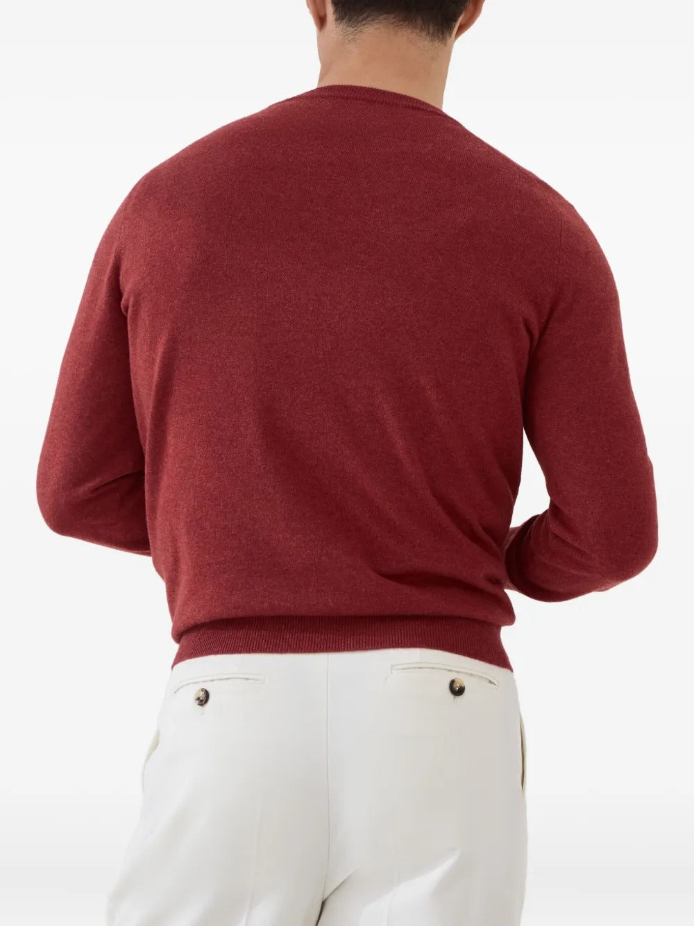 BRUNELLO CUCINELLI Luxury Cashmere Knit Sweater for Men