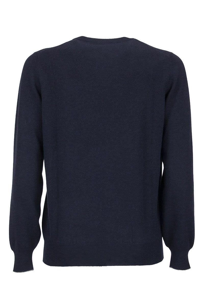 BRUNELLO CUCINELLI Cashmere Sweater Crewneck Knitwear - Regular Fit