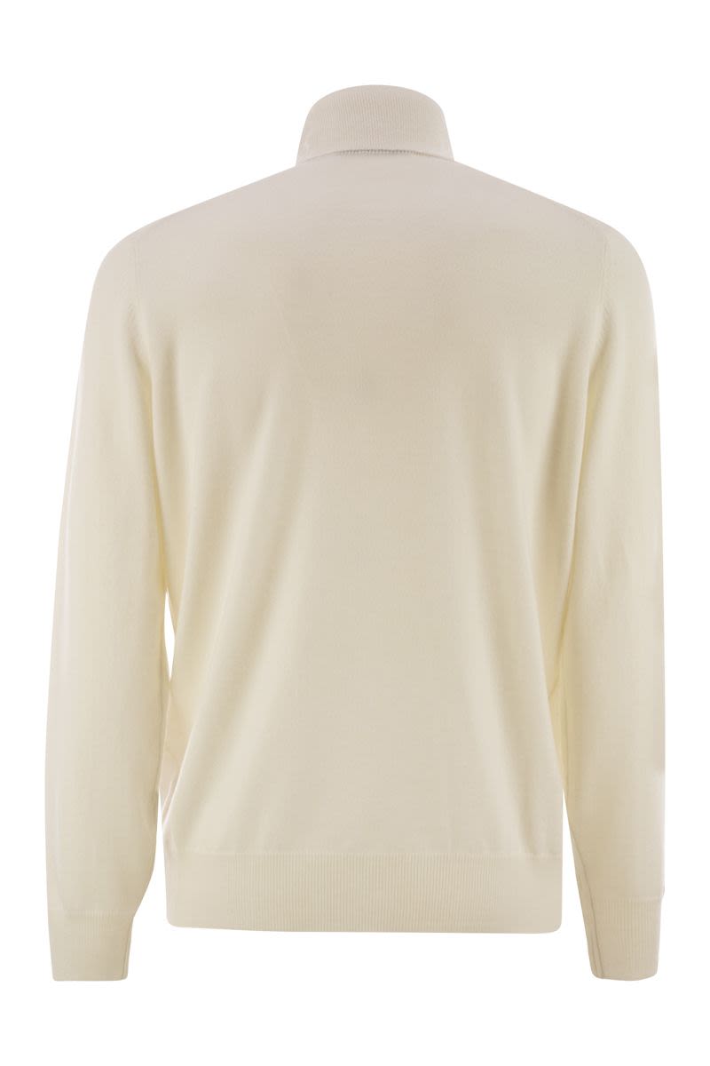 BRUNELLO CUCINELLI Men's Cashmere Turtleneck Sweater