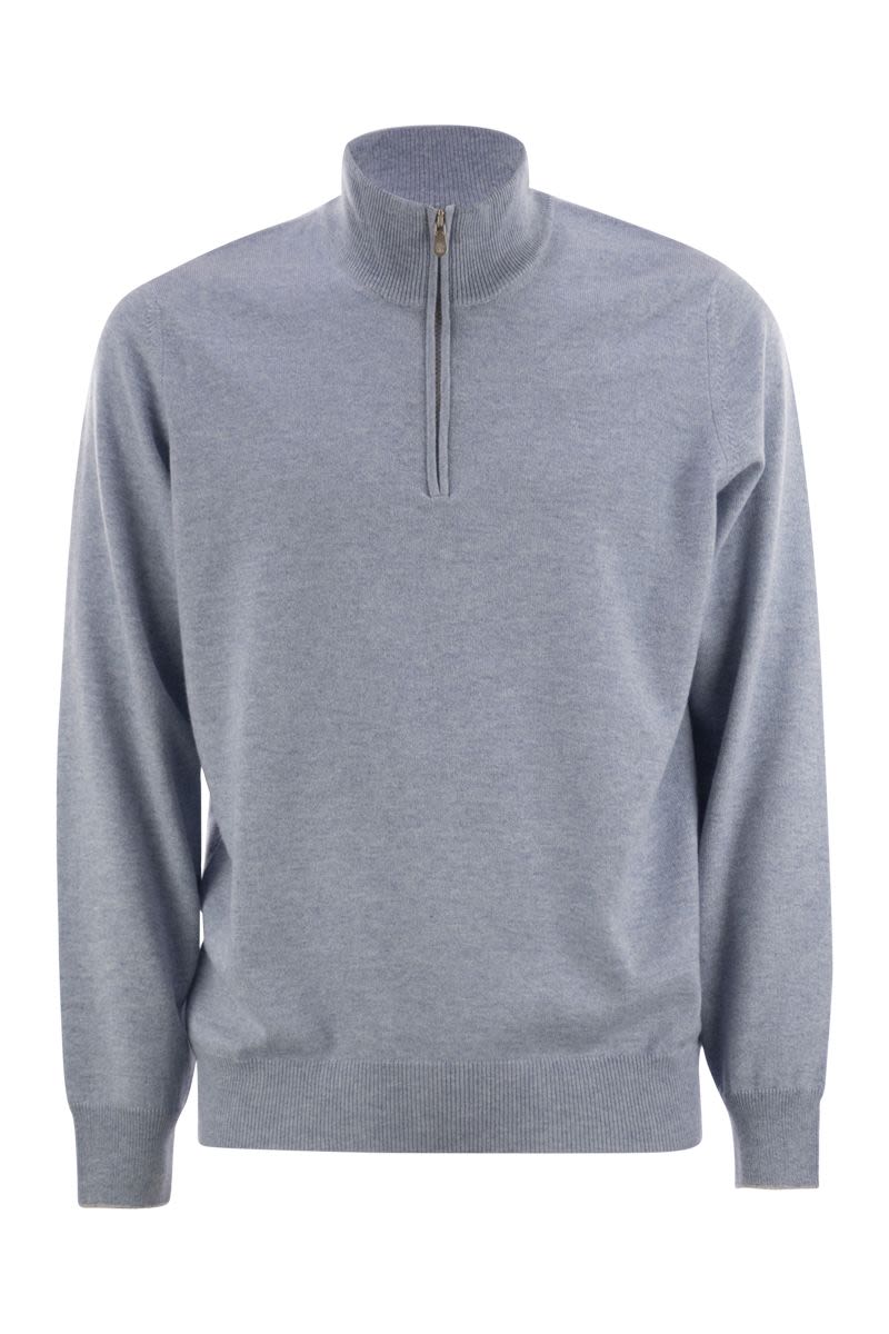 BRUNELLO CUCINELLI Cashmere High-Neck Sweater for Men