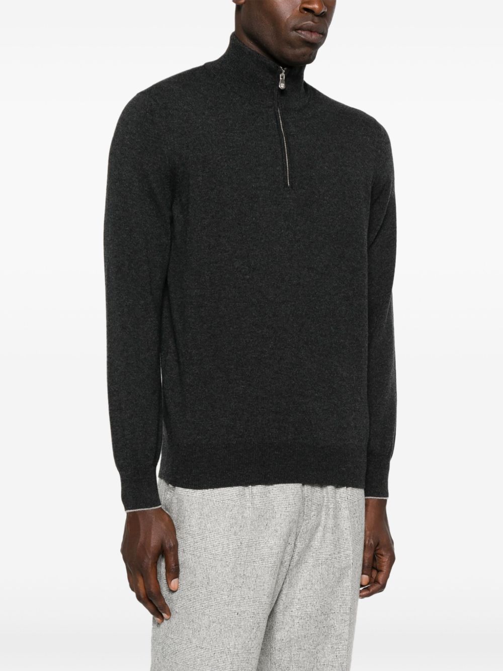 BRUNELLO CUCINELLI High-Neck Cashmere Sweater