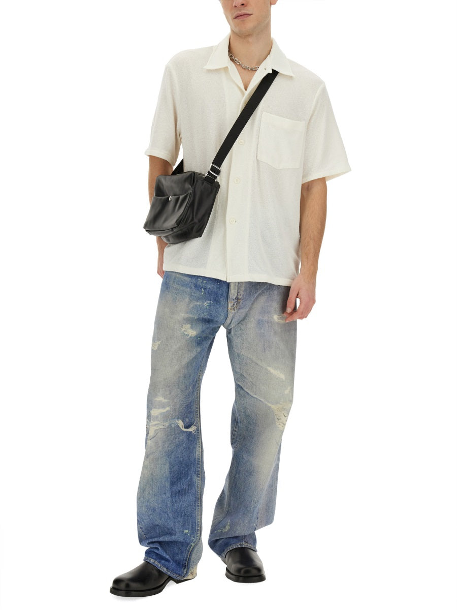 OUR LEGACY Men's Polyester Blend Mini Shirt